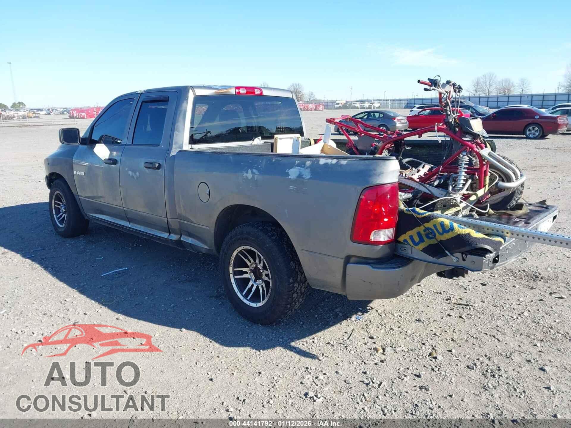 DODGE RAM 1500 2009 - 1D3HB18P19S786047
