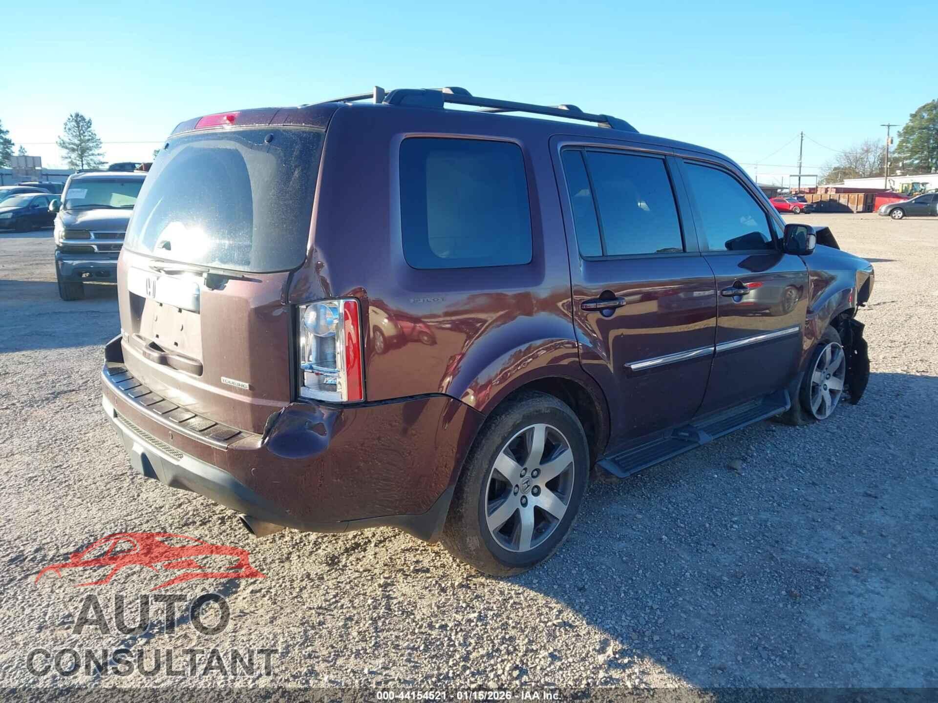 HONDA PILOT 2013 - 5FNYF3H92DB025561