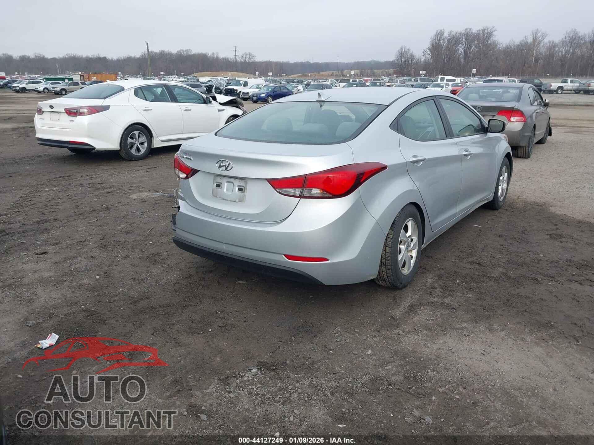 HYUNDAI ELANTRA 2014 - 5NPDH4AE8EH466295
