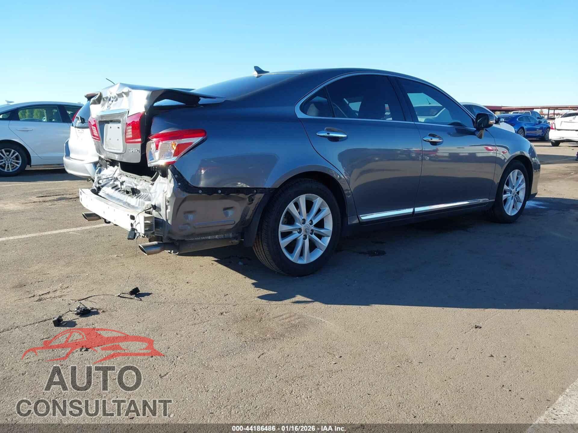 LEXUS ES 350 2012 - JTHBK1EG4C2486852