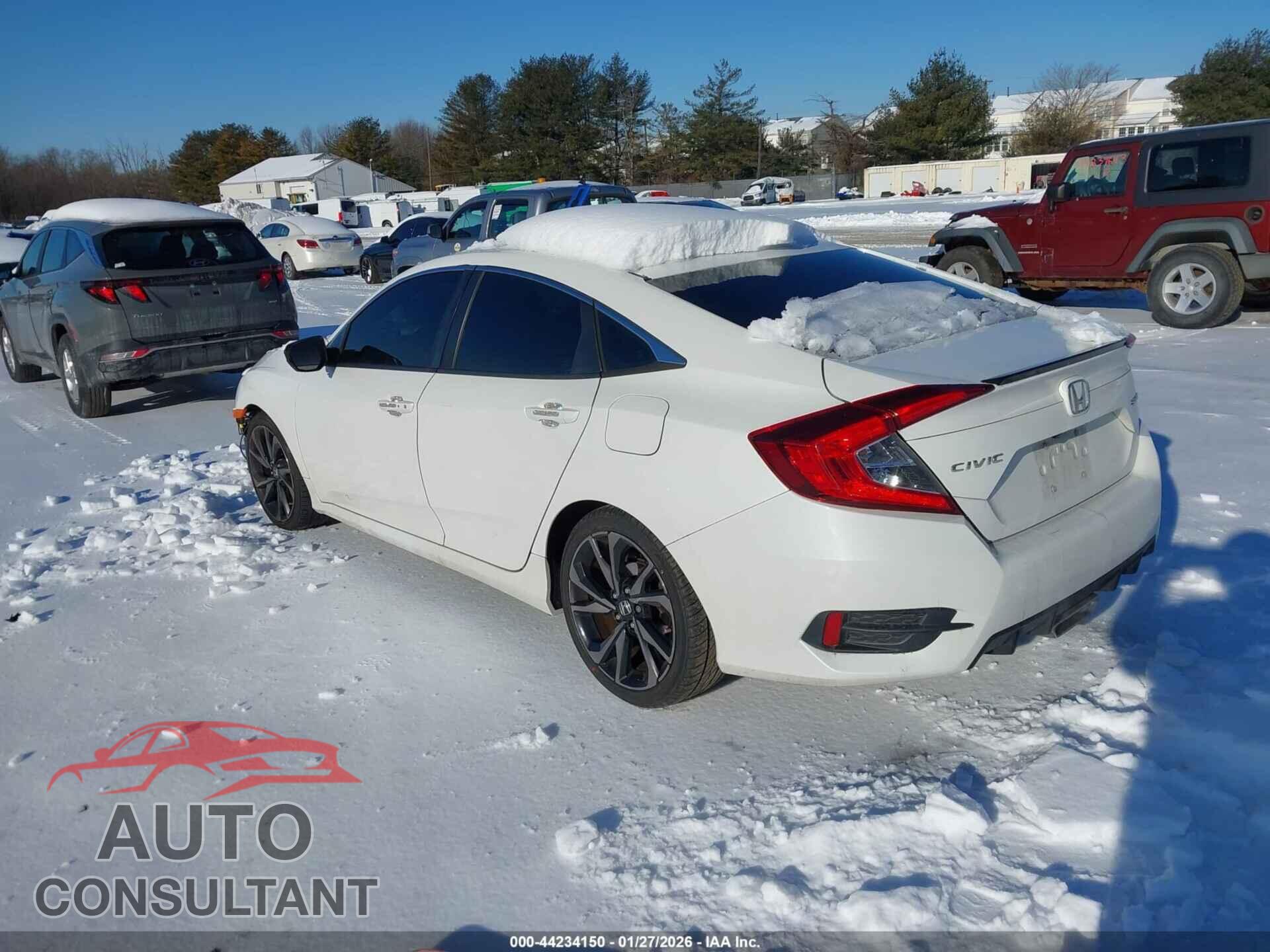 HONDA CIVIC 2019 - 2HGFC2F84KH513276