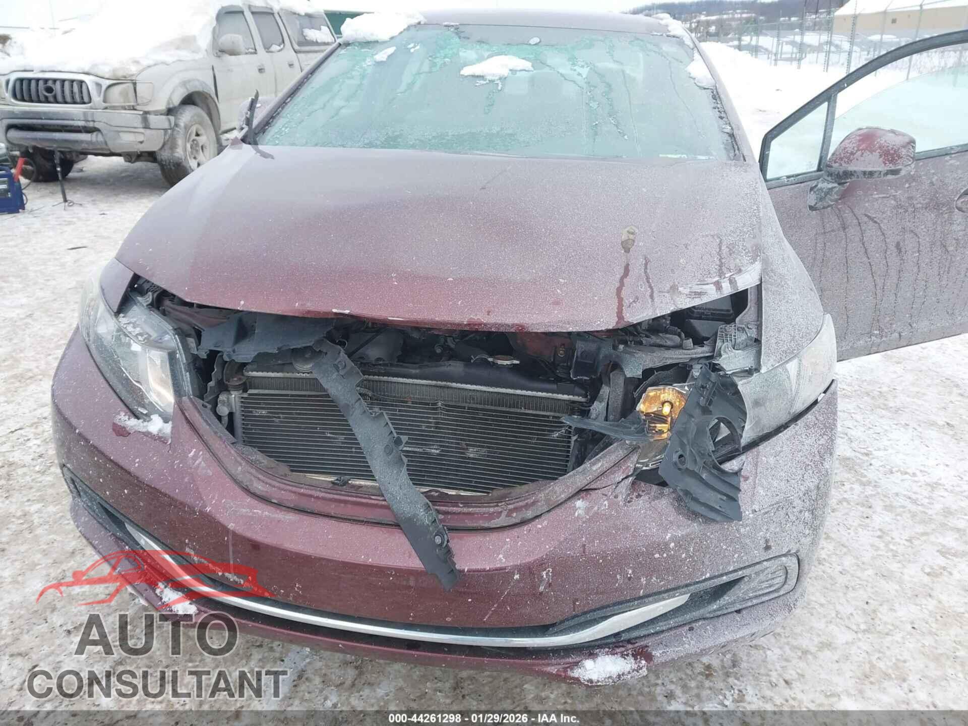 HONDA CIVIC 2013 - 19XFB2F52DE282304