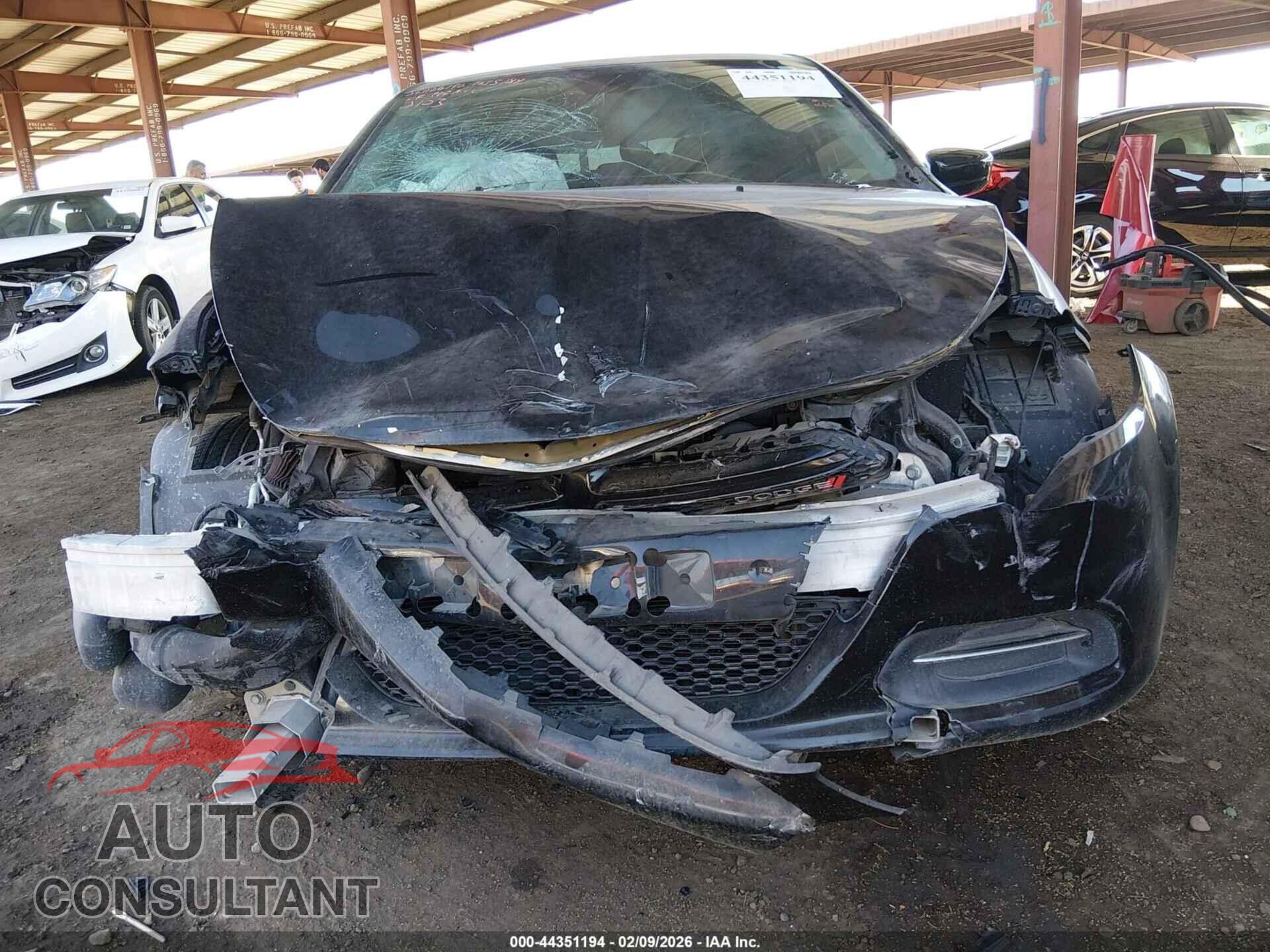 DODGE DART 2015 - 1C3CDFBB2FD352103