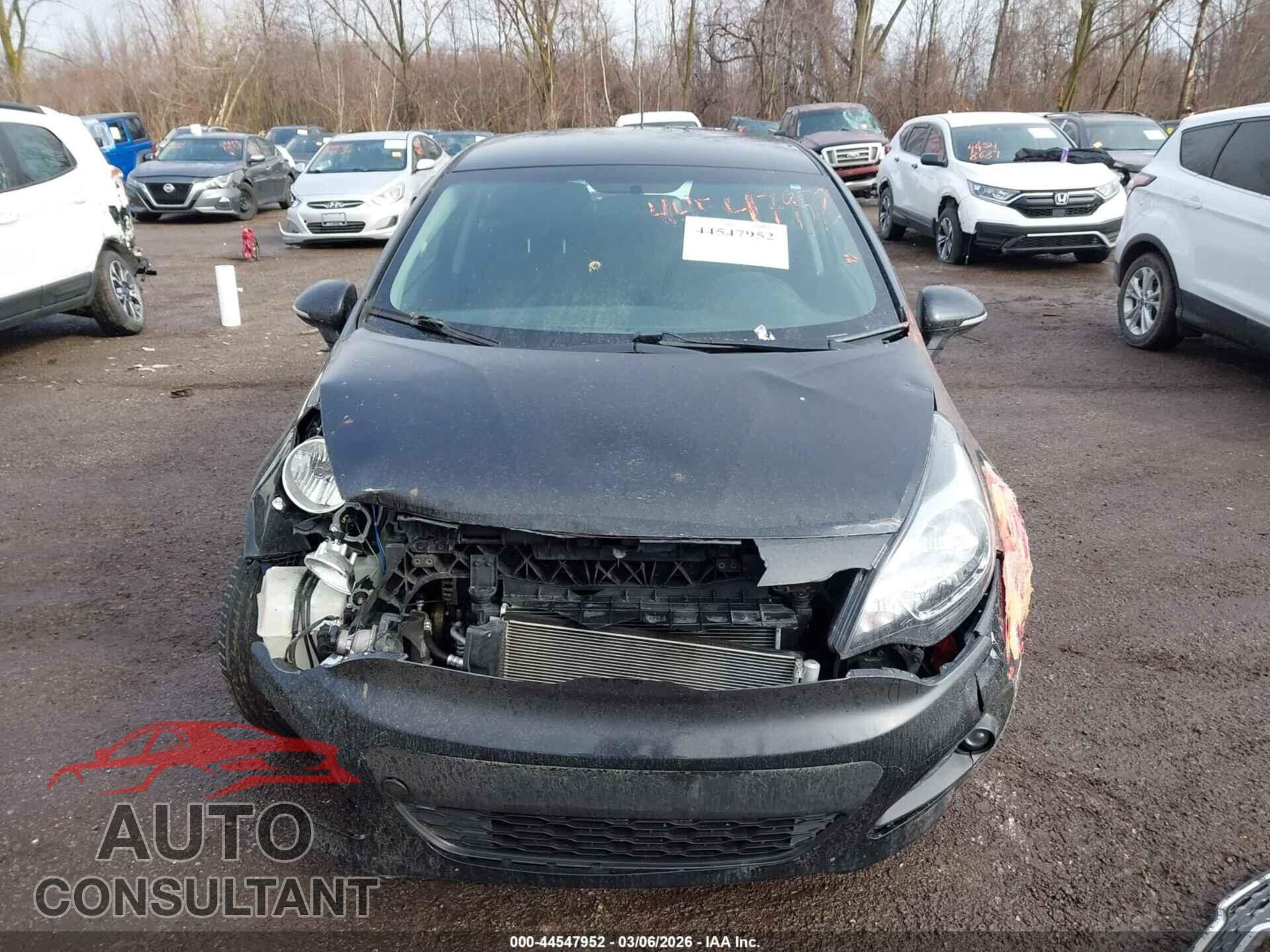 KIA RIO 2014 - KNADN5A30E6325368