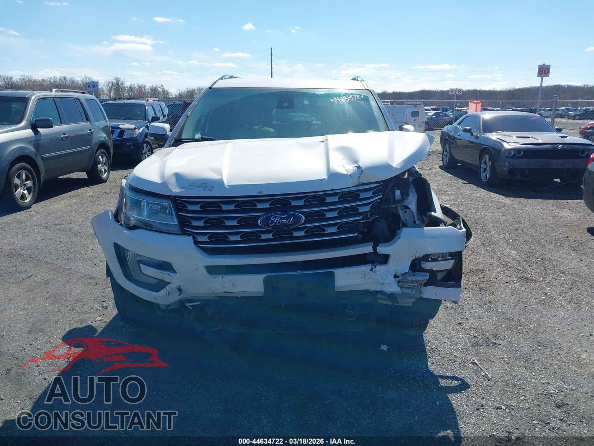 FORD EXPLORER 2017 - 1FM5K8FH3HGC08366