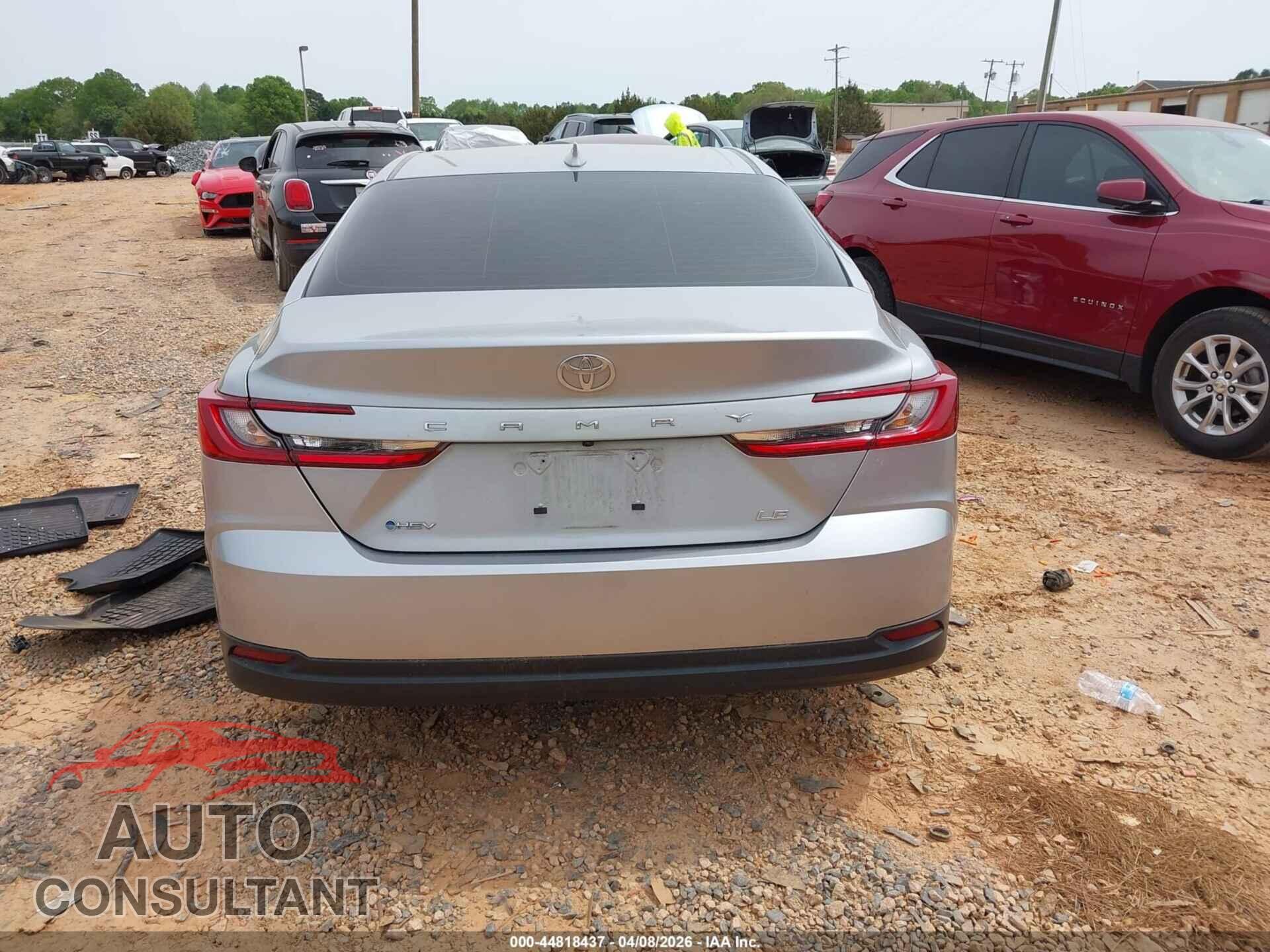 TOYOTA CAMRY 2025 - 4T1DAACK3SU166375