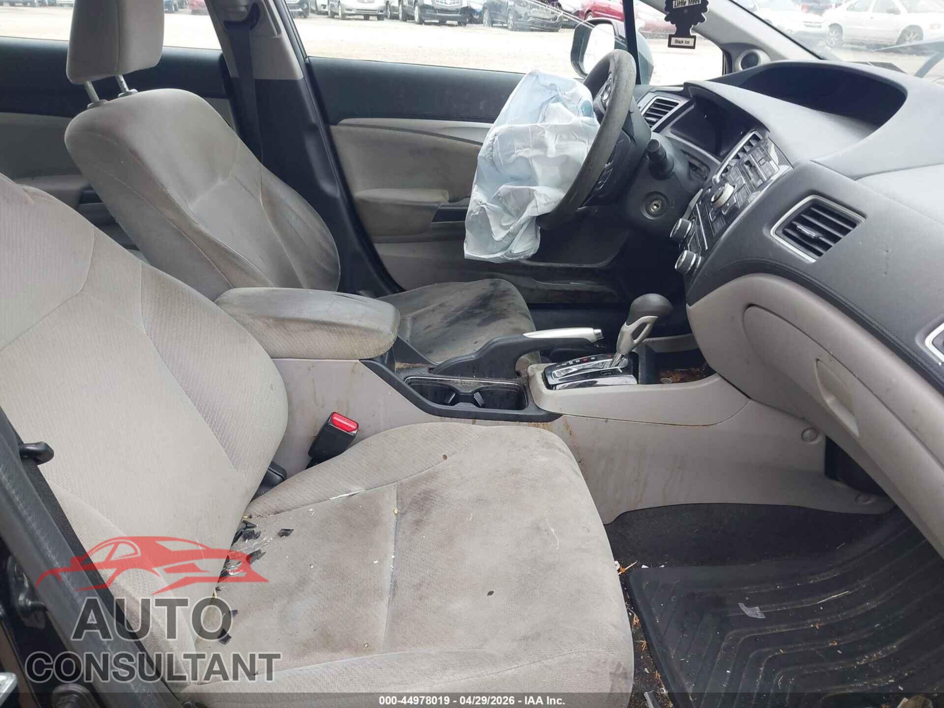 HONDA CIVIC 2013 - 19XFB2F88DE251228