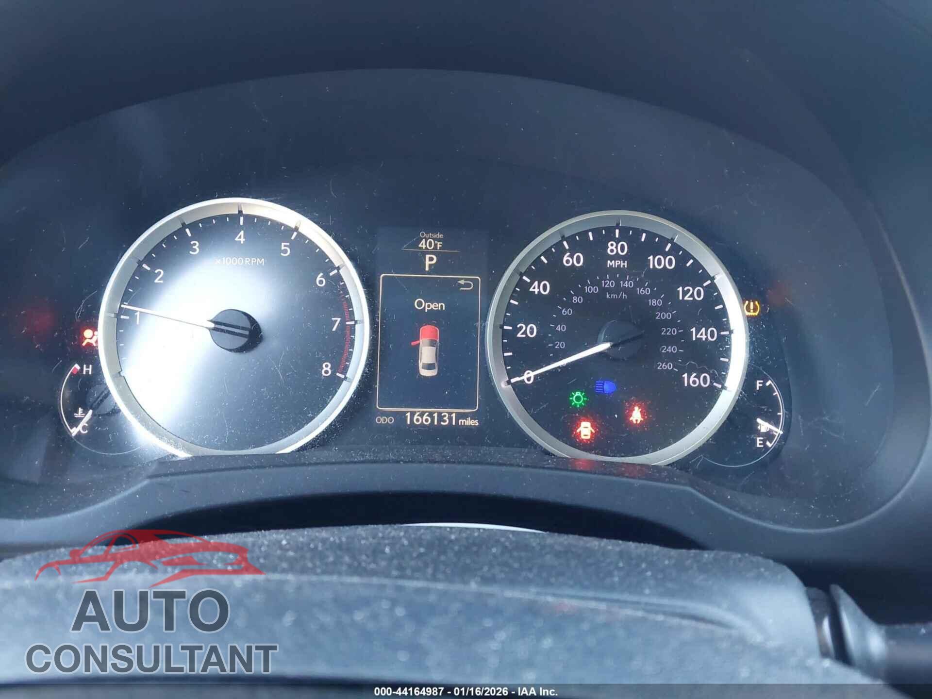 LEXUS IS 250 2015 - JTHBF1D22F5059120