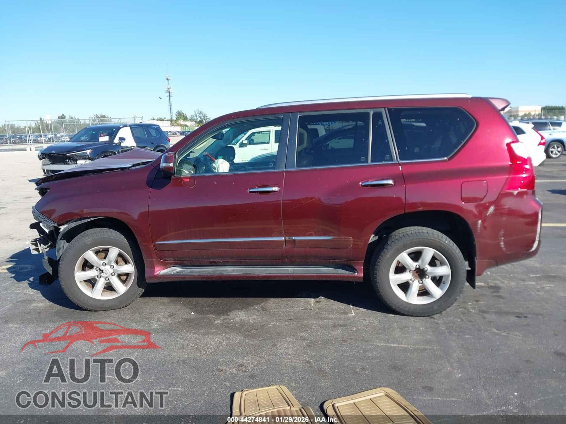 LEXUS GX 460 2012 - JTJBM7FX3C5047196