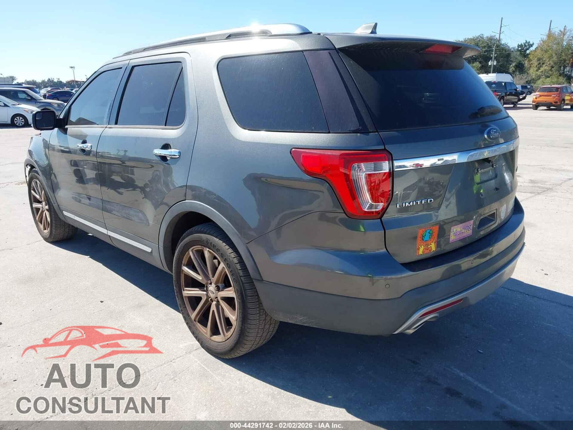 FORD EXPLORER 2016 - 1FM5K7F88GGC14222