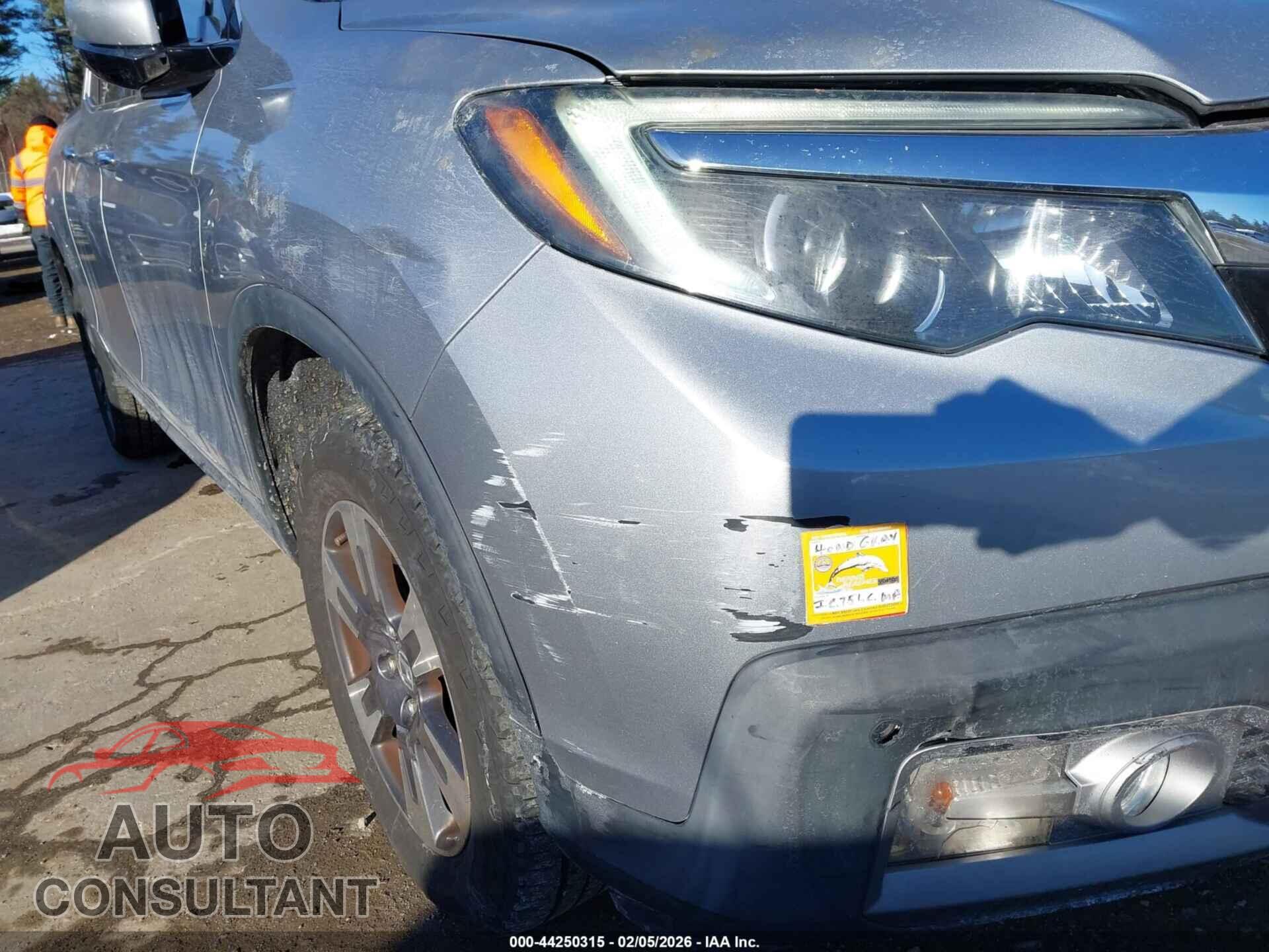 HONDA RIDGELINE 2019 - 5FPYK3F70KB010008