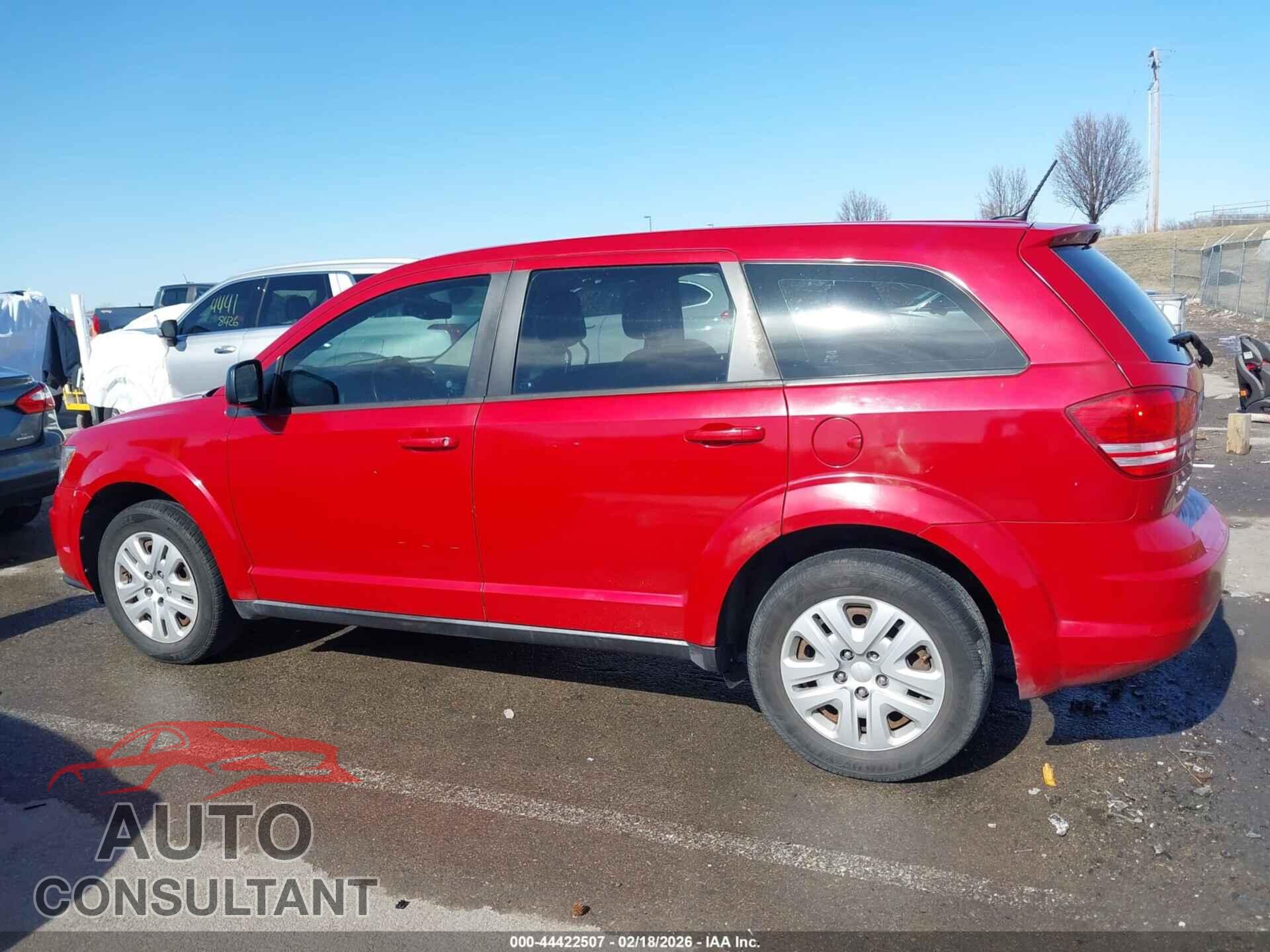 DODGE JOURNEY 2015 - 3C4PDCAB9FT557098