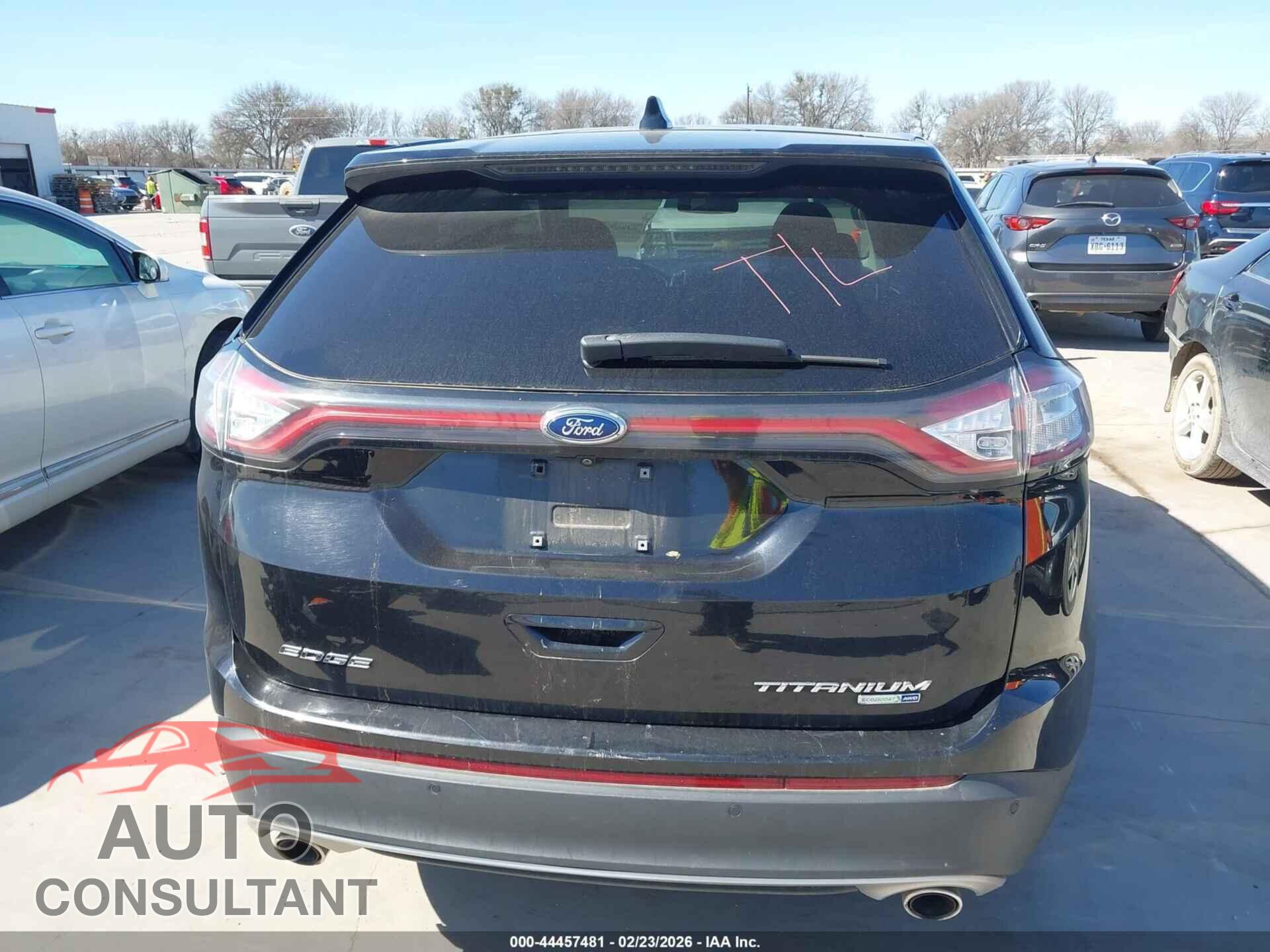 FORD EDGE 2017 - 2FMPK4K99HBB90205