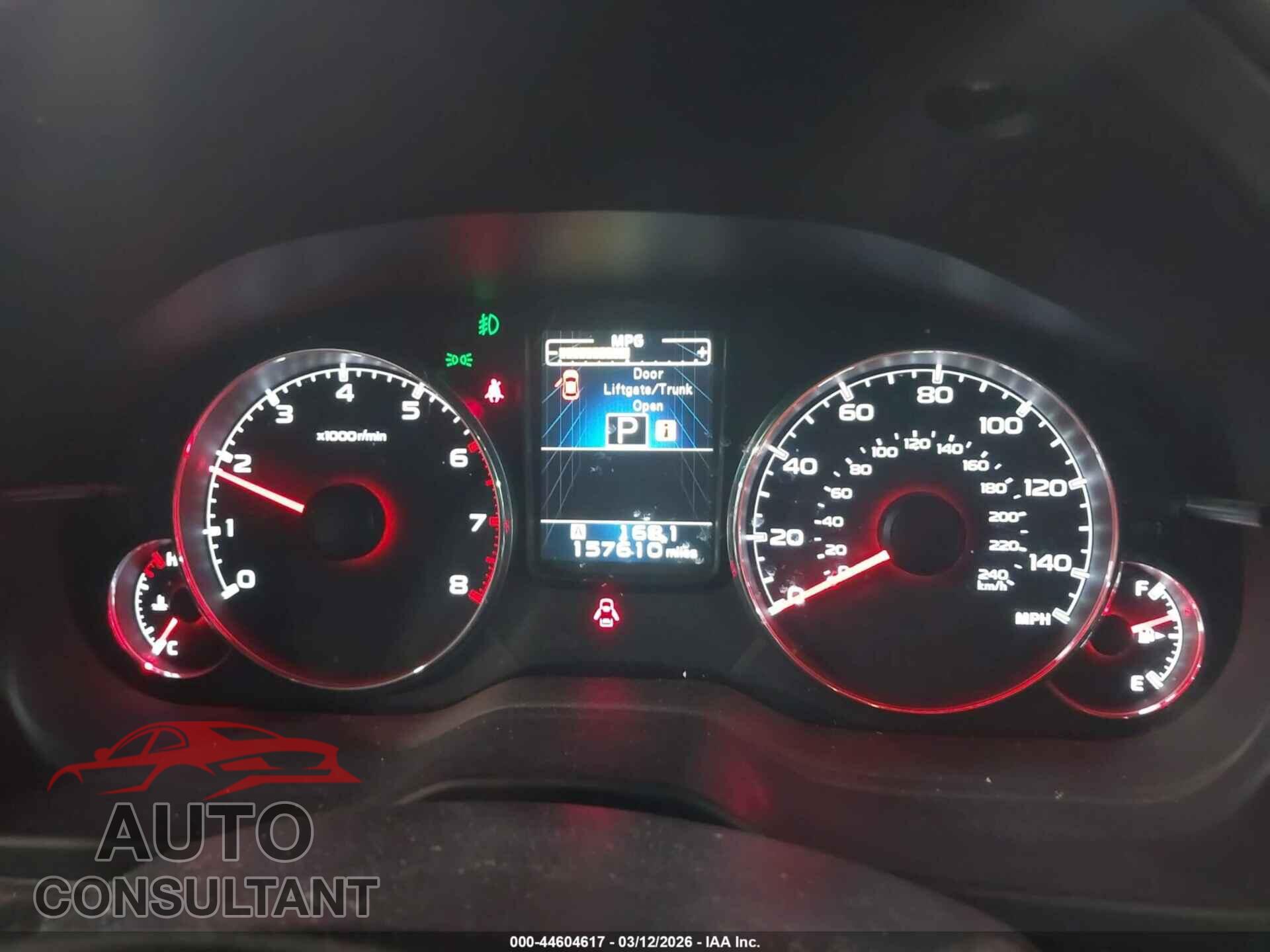 SUBARU OUTBACK 2013 - 4S4BRCSC6D3240077