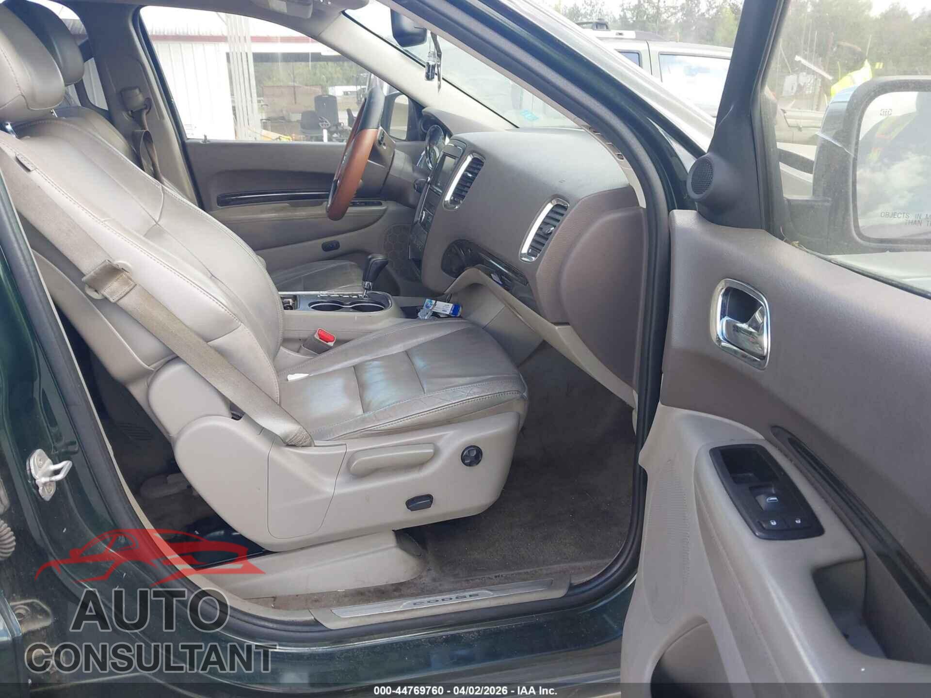 DODGE DURANGO 2011 - 1D4SD4GT2BC593174
