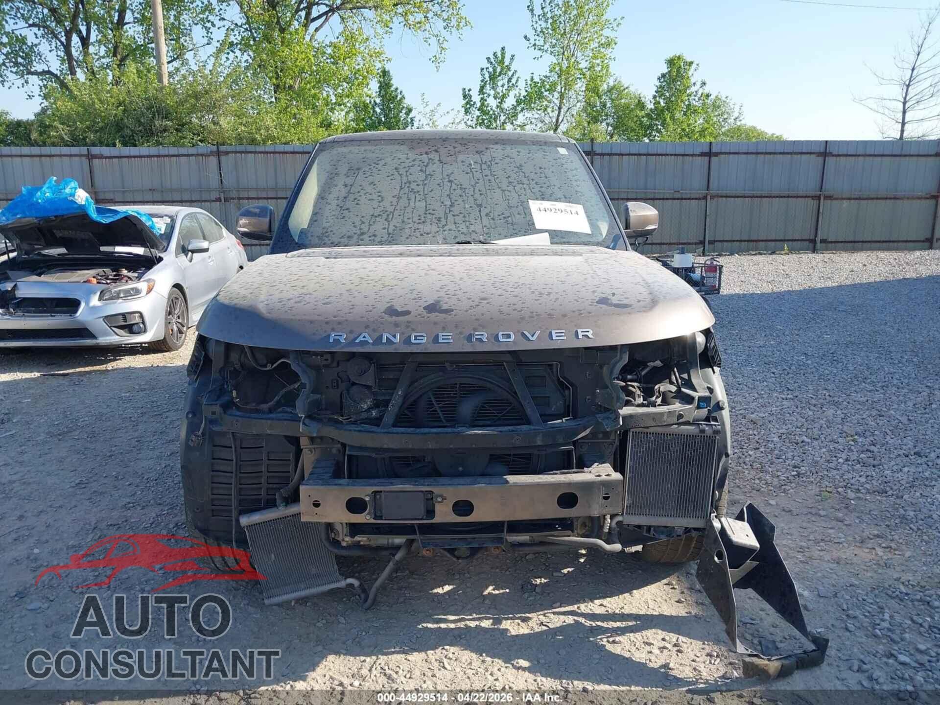 LAND ROVER RANGE ROVER 2013 - SALGV2EF6DA121908