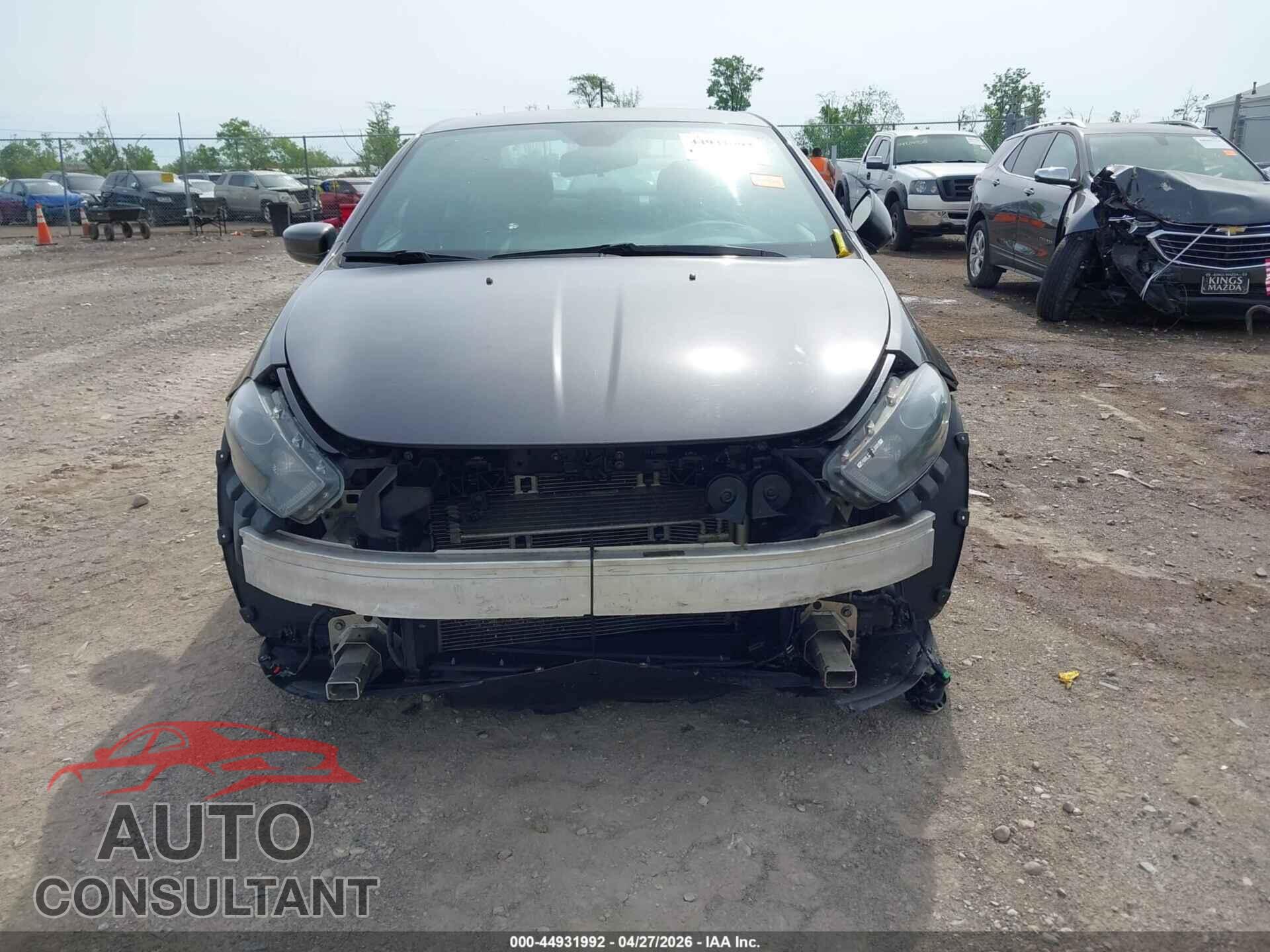 DODGE DART 2016 - 1C3CDFBB8GD593116