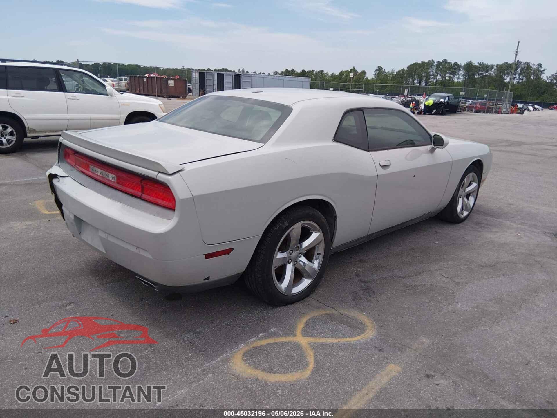 DODGE CHALLENGER 2013 - 2C3CDYAG9DH612473