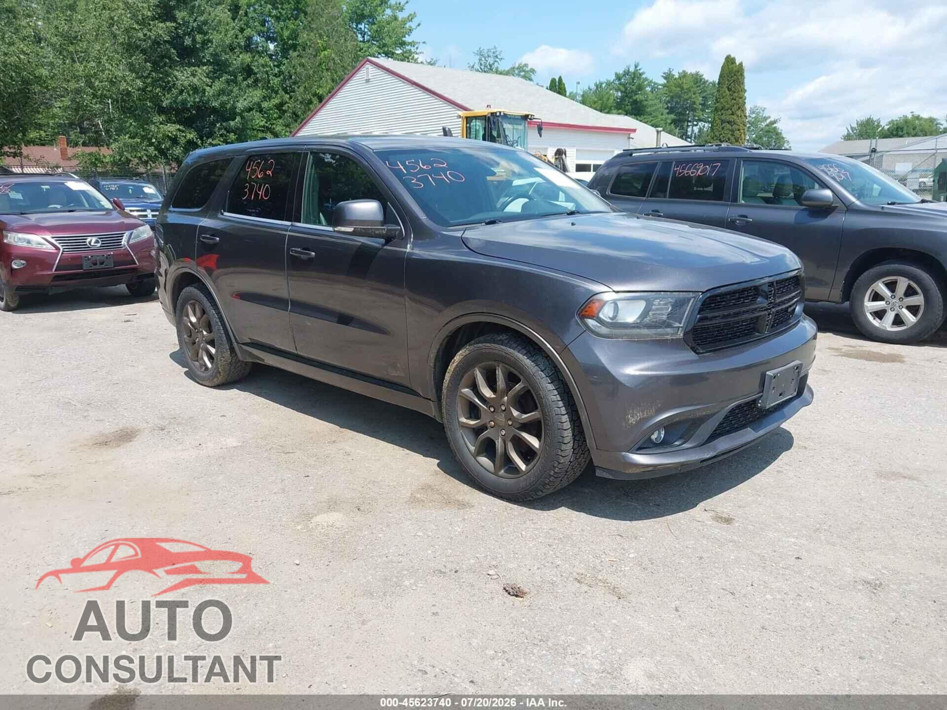 DODGE DURANGO 2016 - 1C4RDHDG2GC483887