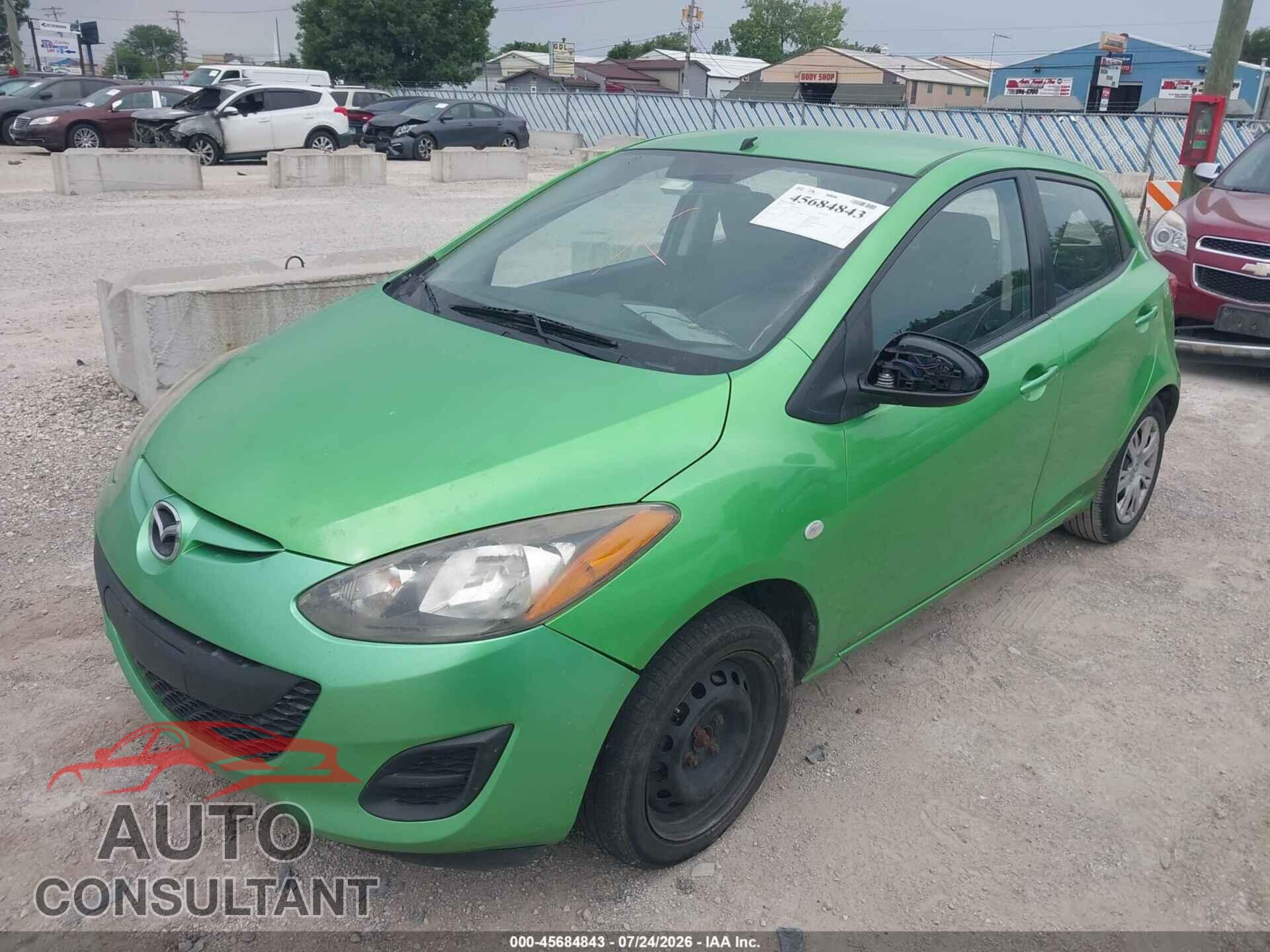 MAZDA MAZDA2 2011 - JM1DE1HY6B0115515