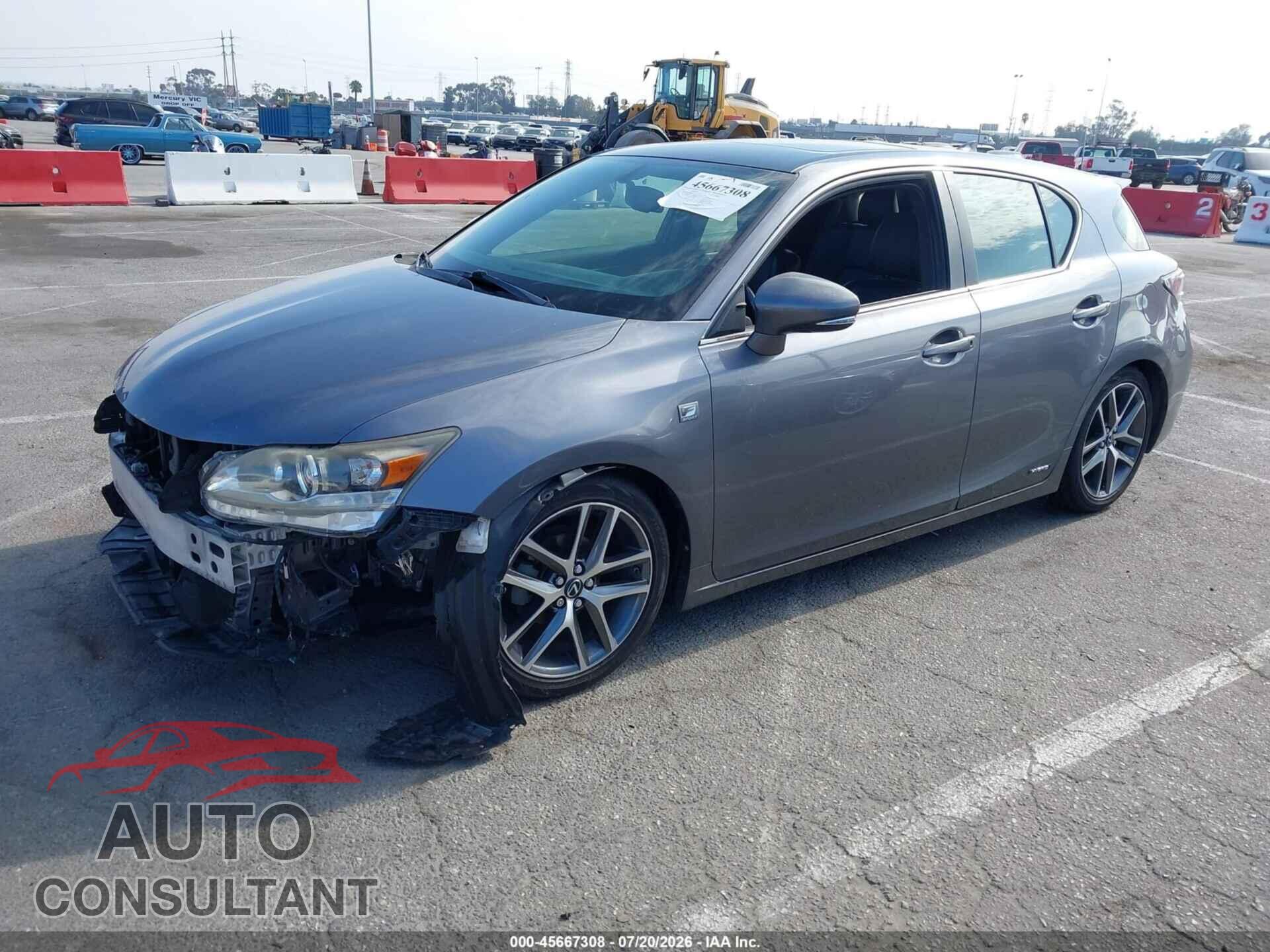 LEXUS CT 200H 2014 - JTHKD5BH4E2206557