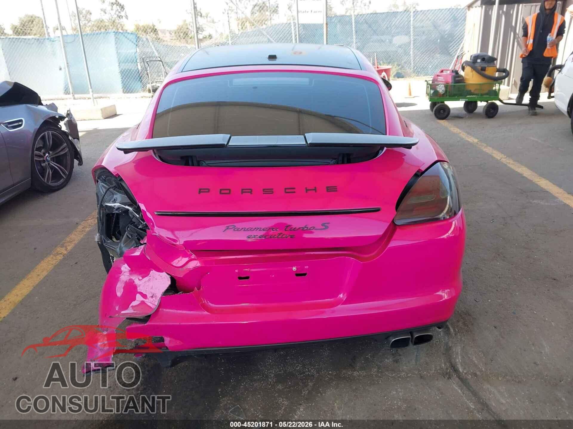 PORSCHE PANAMERA 2012 - WP0AC2A72CL090435