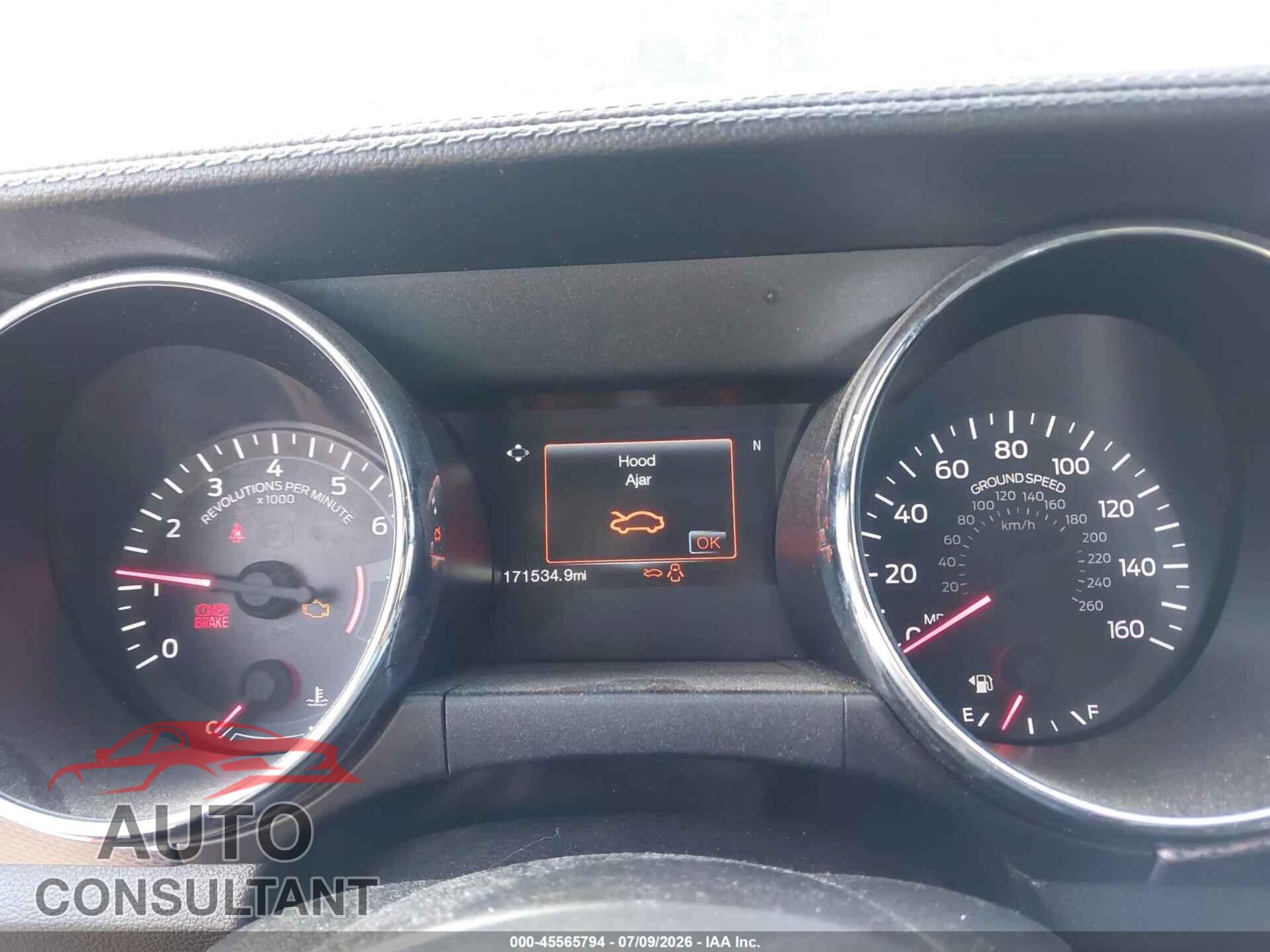 FORD MUSTANG 2015 - 1FA6P8TH7F5329348