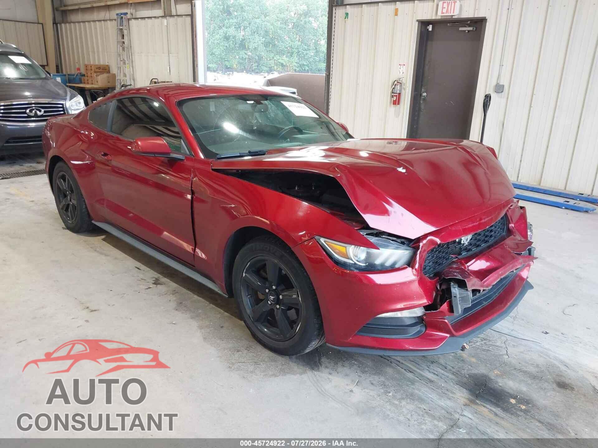 FORD MUSTANG 2017 - 1FA6P8AM3H5270687