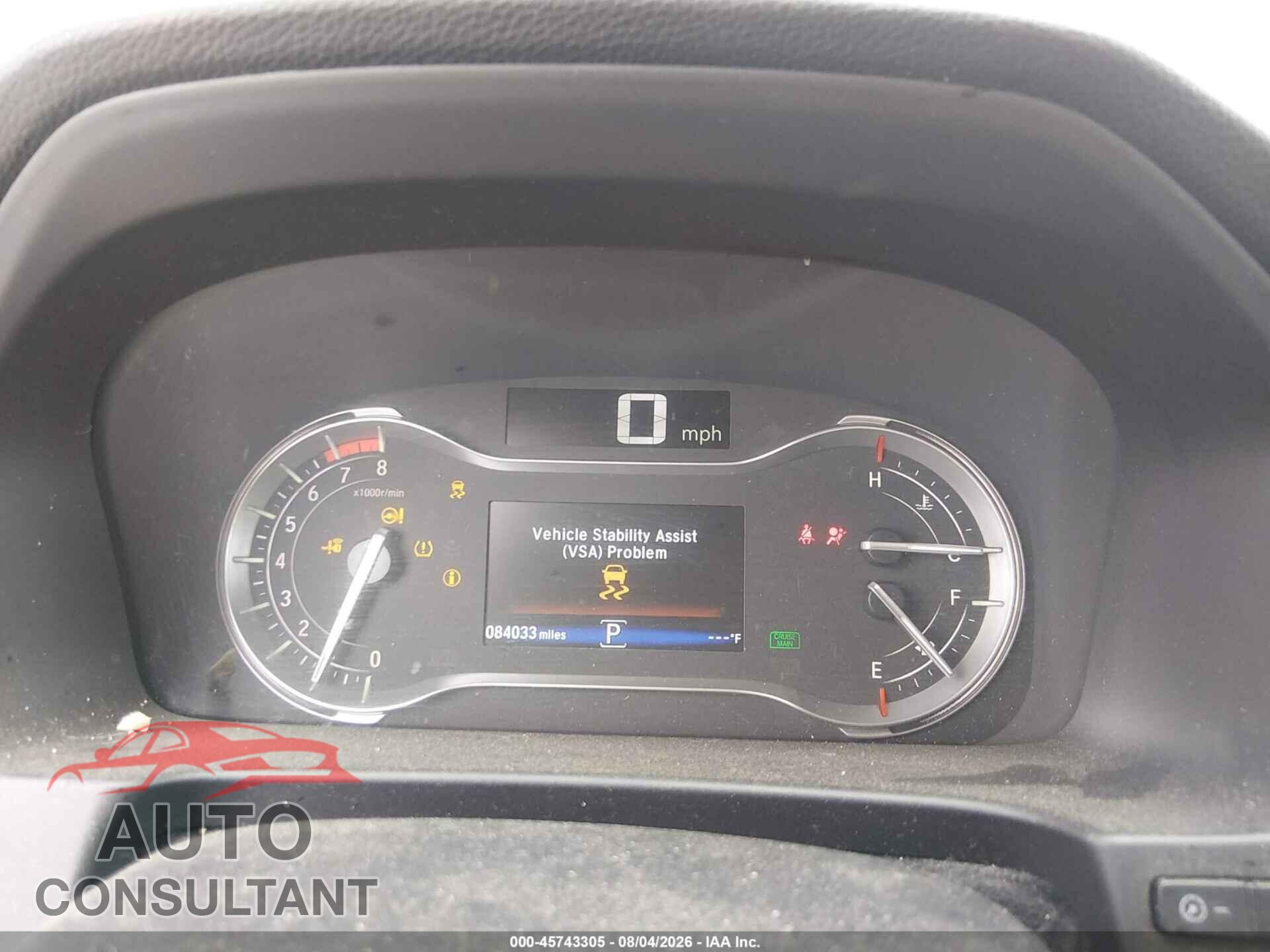 HONDA RIDGELINE 2019 - 5FPYK3F19KB043276