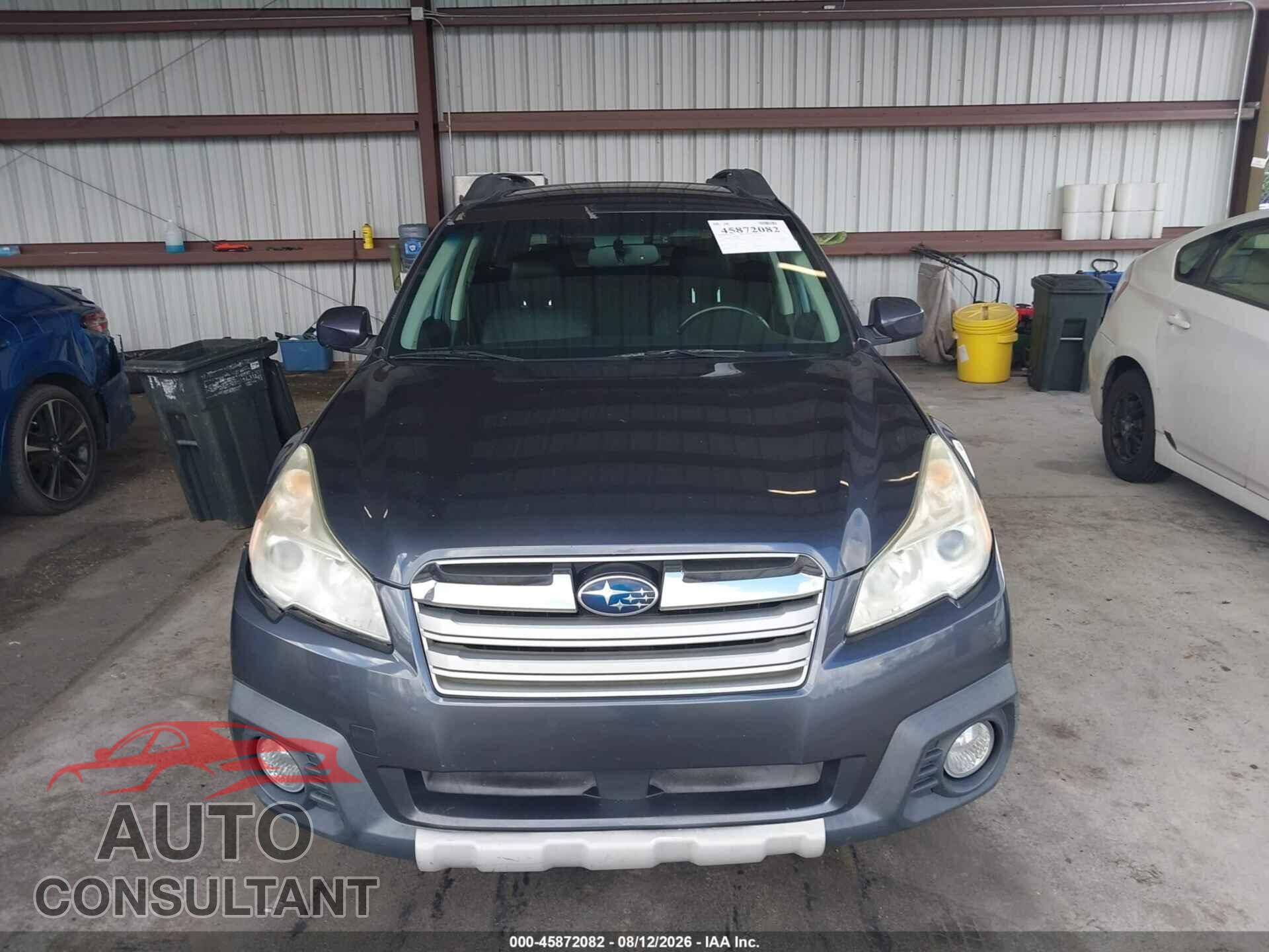 SUBARU OUTBACK 2014 - 4S4BRBLC6E3201256