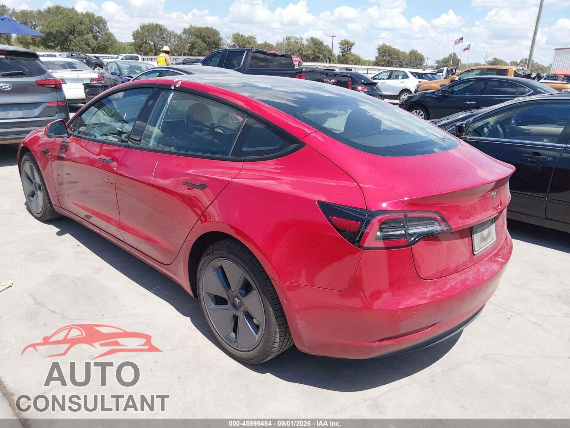 TESLA MODEL 3 2022 - 5YJ3E1EA2NF314666