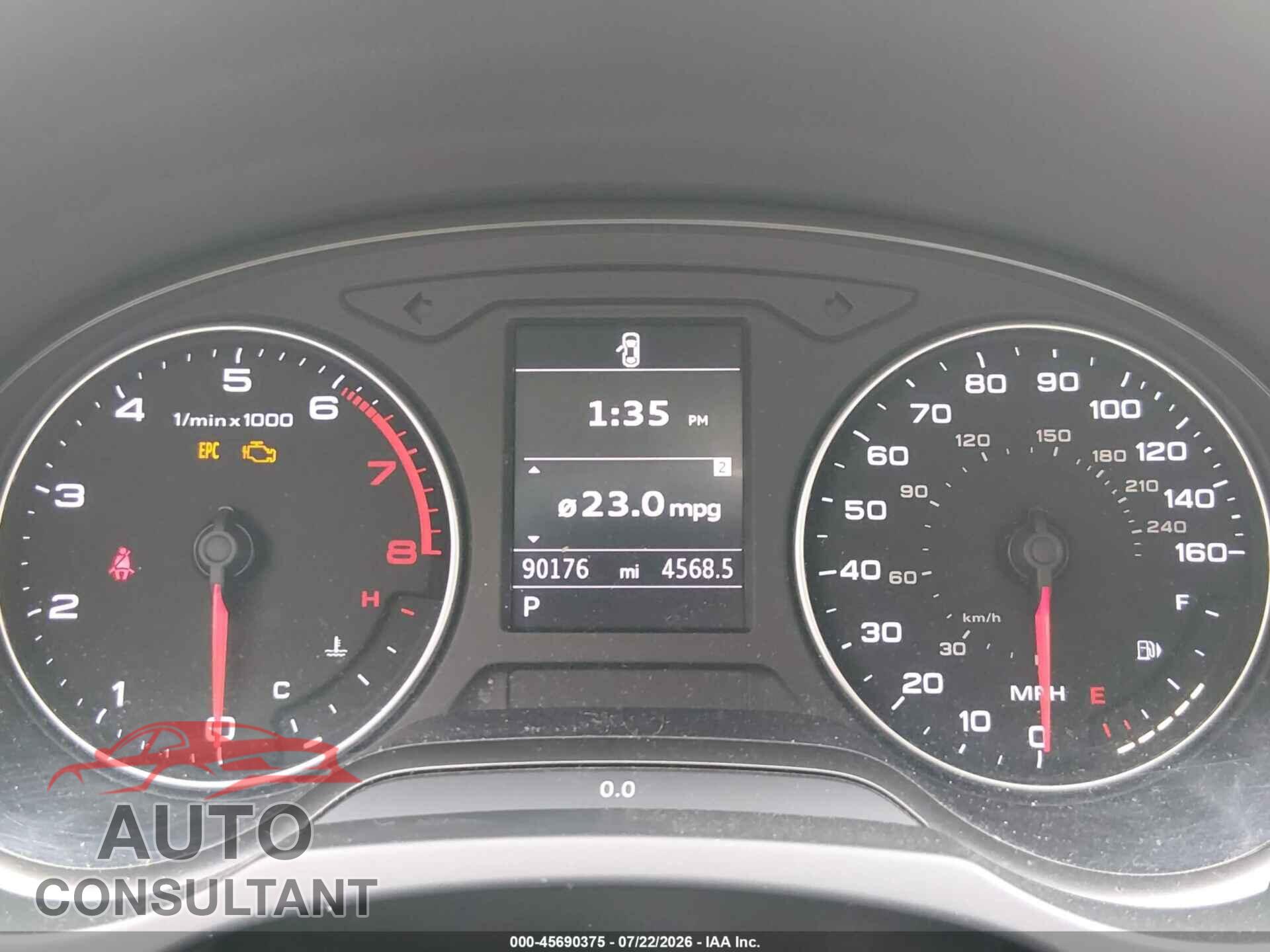 AUDI A3 2015 - WAUACGFF1F1085320
