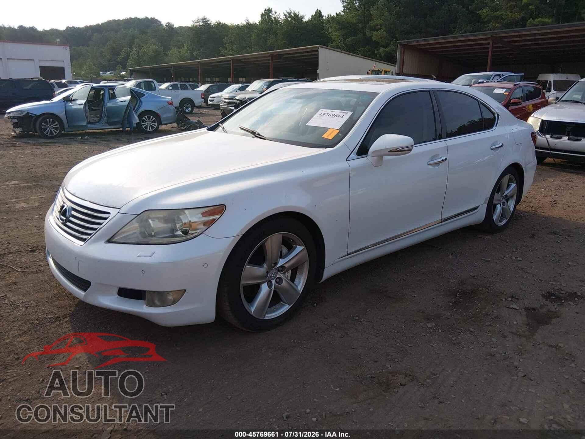 LEXUS LS 2010 - JTHBL5EF1A5091907