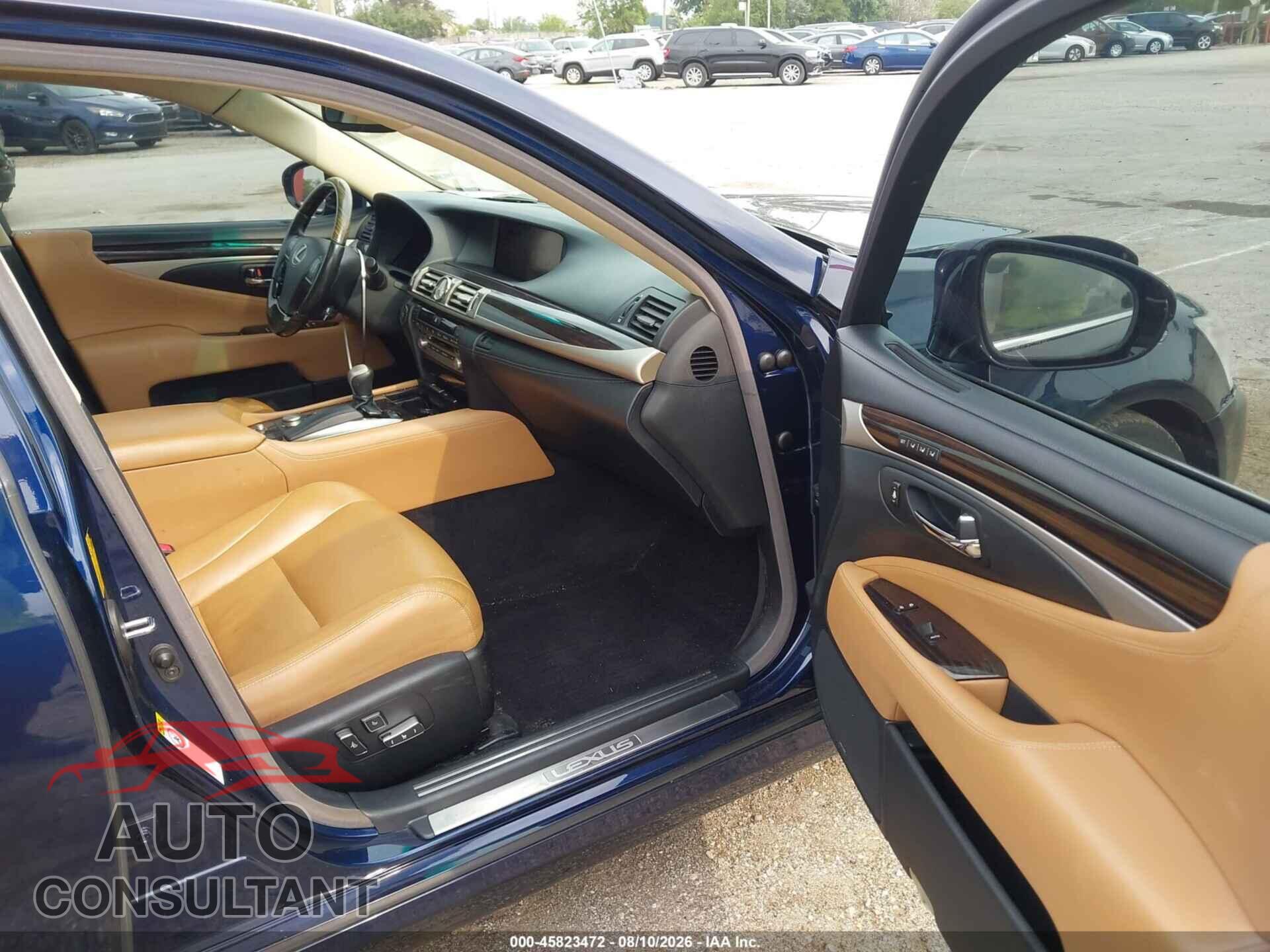 LEXUS LS 460 2013 - JTHCL5EF8D5018400