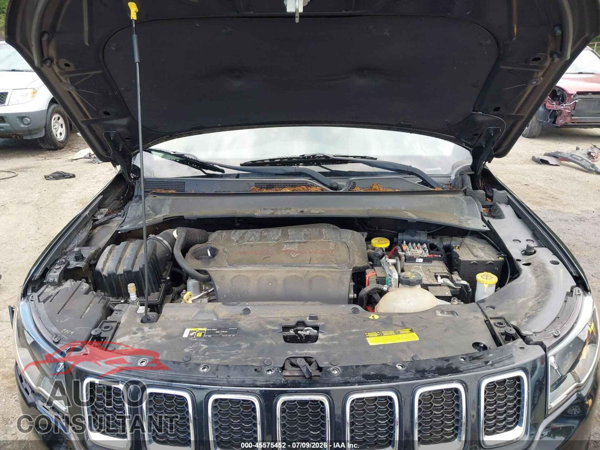 JEEP COMPASS 2017 - 3C4NJDAB9HT636179