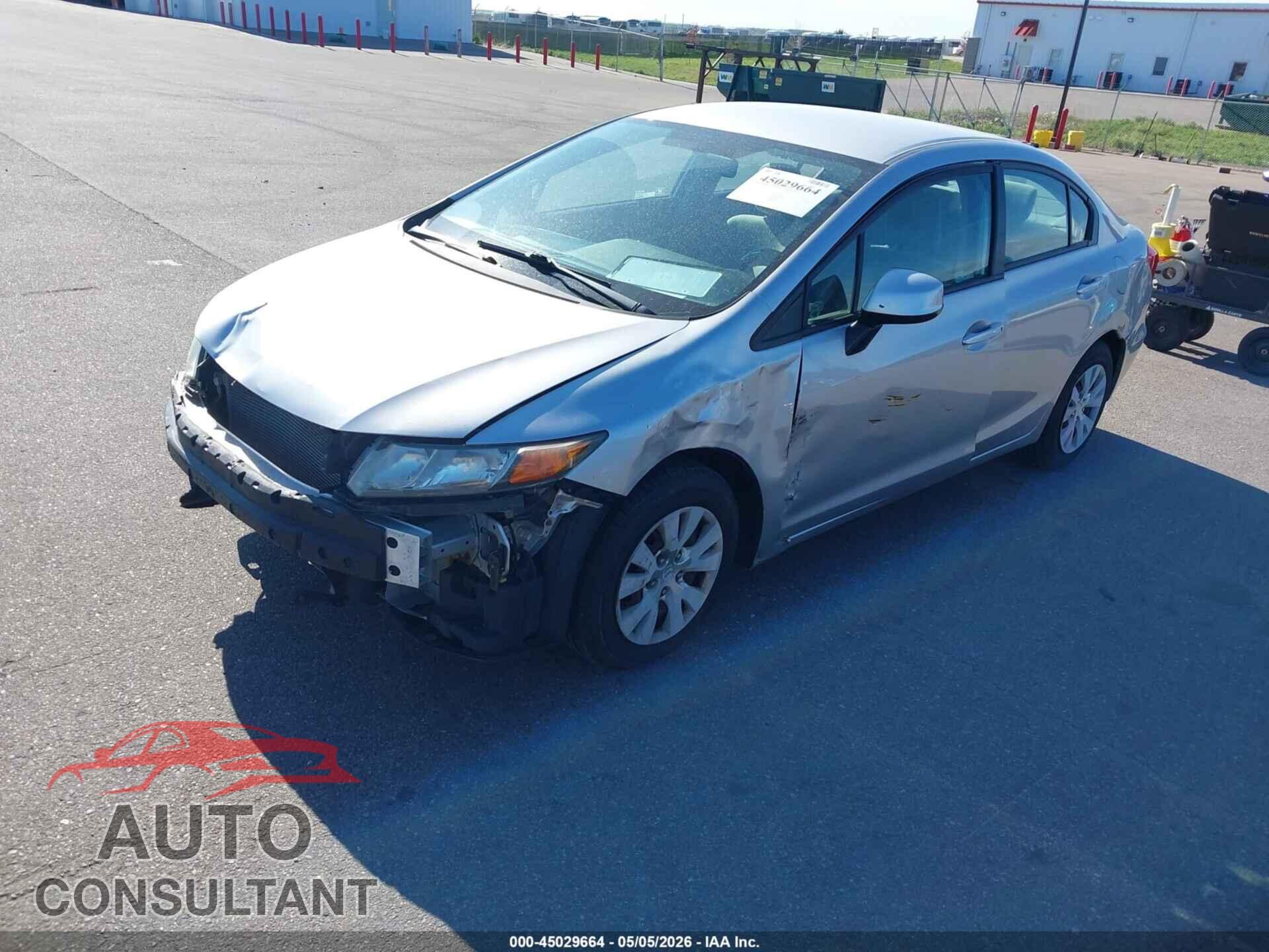 HONDA CIVIC 2012 - 19XFB2F53CE105940