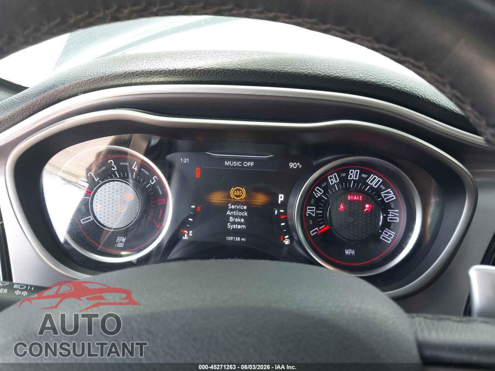 DODGE CHALLENGER 2019 - 2C3CDZBT6KH627379