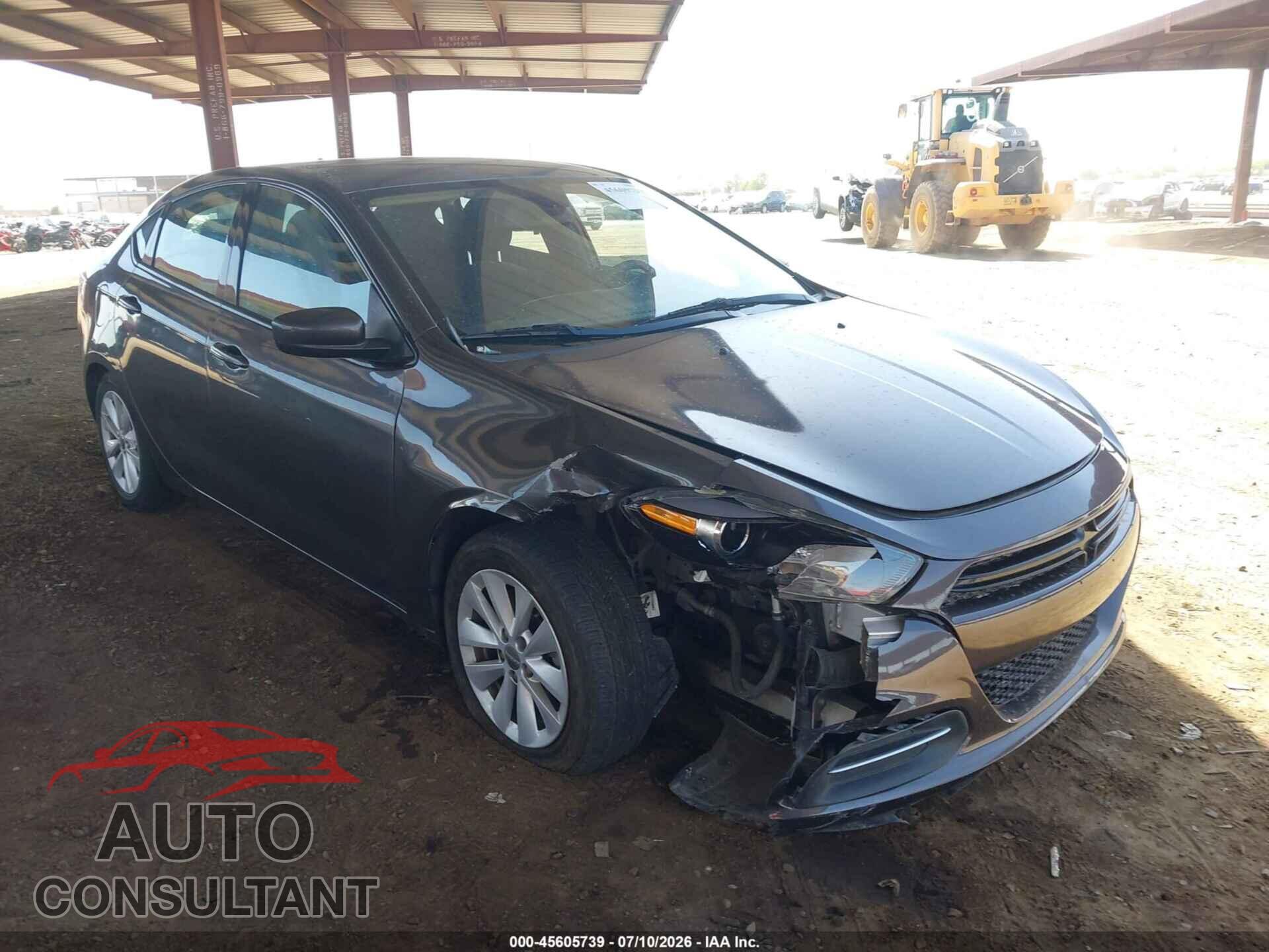 DODGE DART 2015 - 1C3CDFBB3FD281848