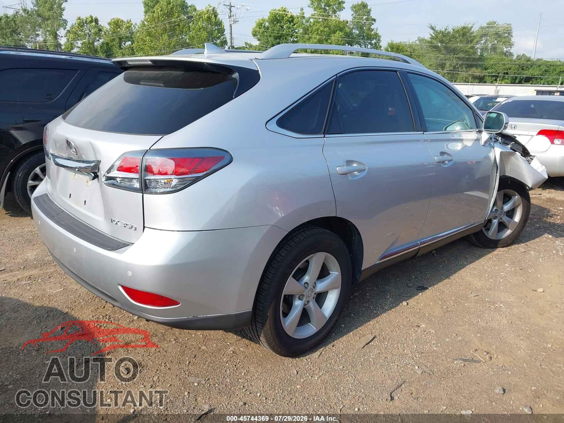 LEXUS RX 350 2015 - 2T2BK1BA2FC282957