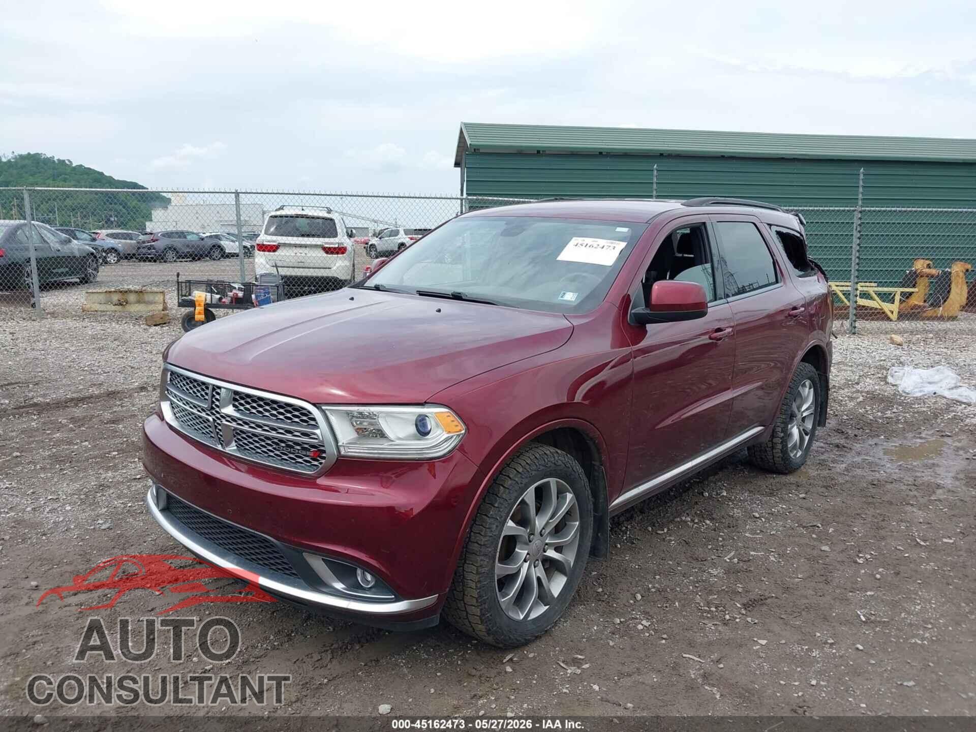 DODGE DURANGO 2018 - 1C4RDJAG8JC497392