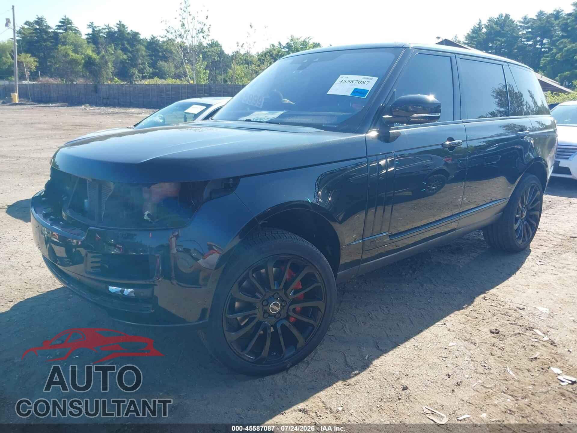 LAND ROVER RANGE ROVER 2017 - SALGS5FE4HA323555