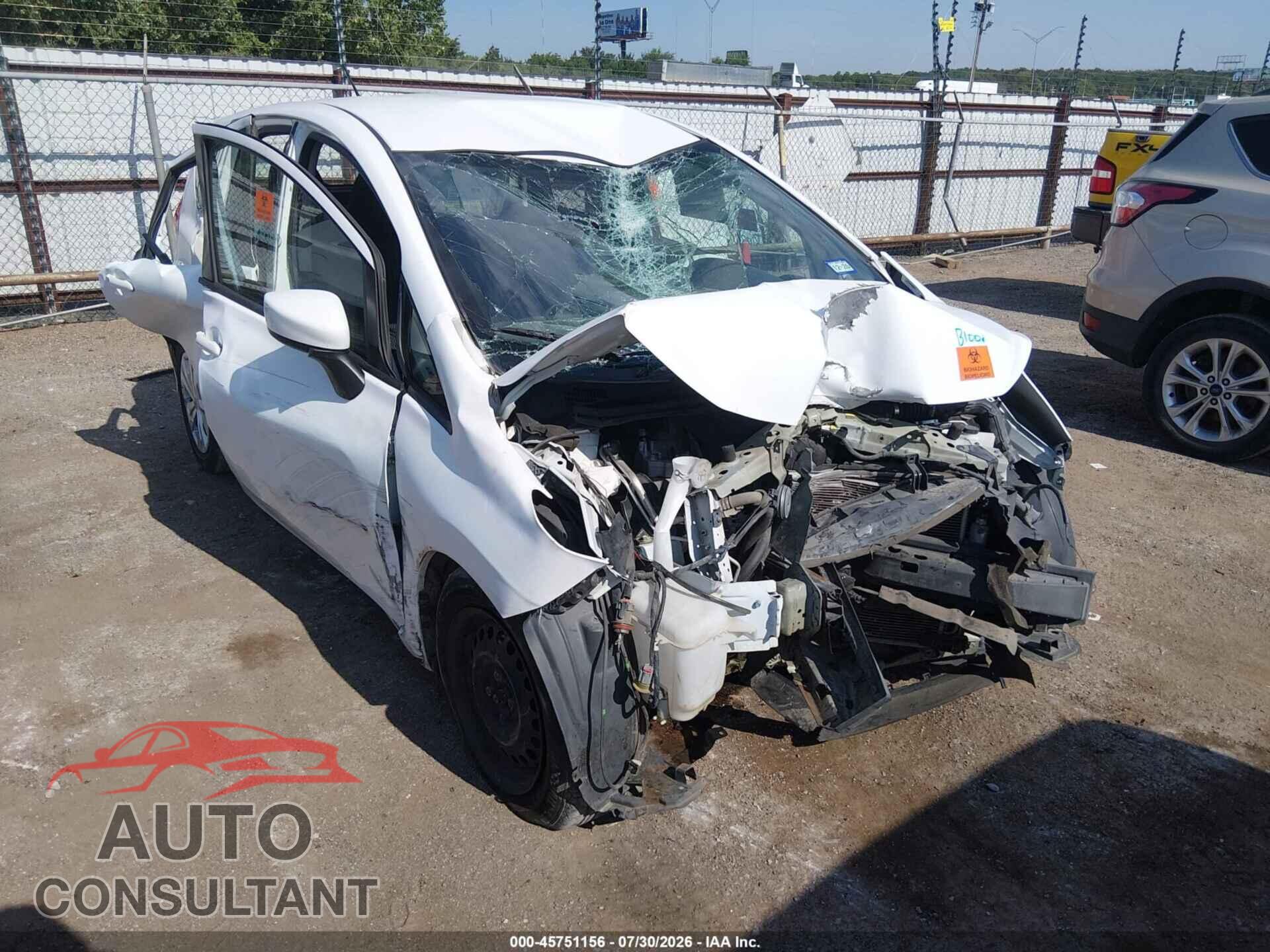 NISSAN VERSA NOTE 2019 - 3N1CE2CP3KL366627