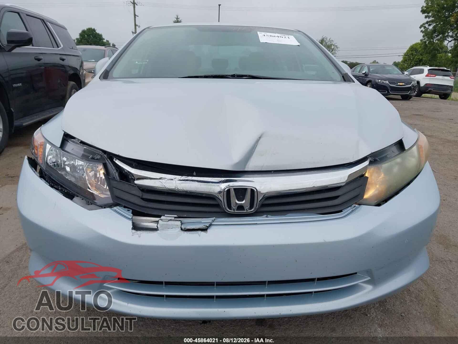 HONDA CIVIC 2012 - 2HGFB2F55CH568247