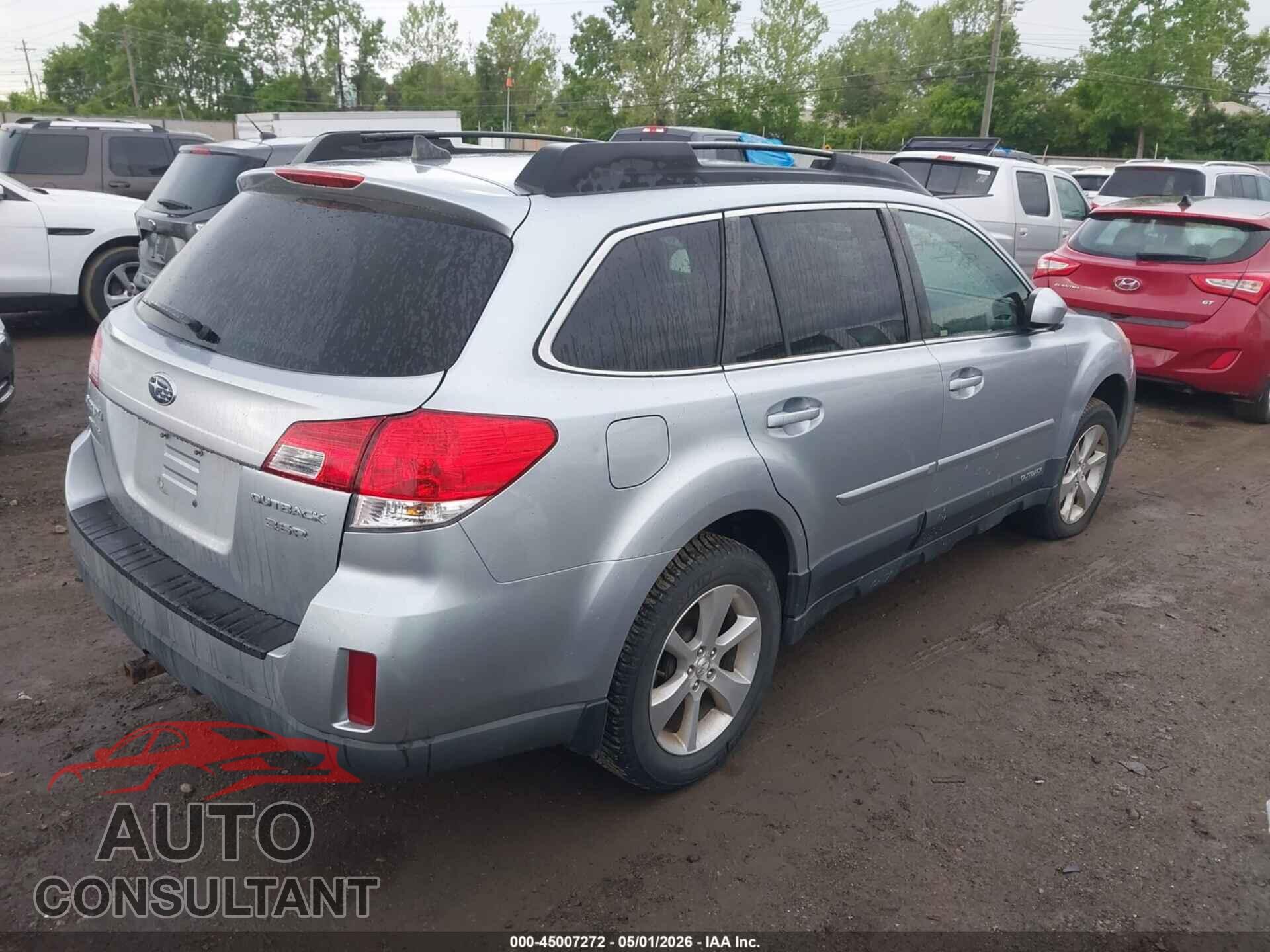 SUBARU OUTBACK 2013 - 4S4BRDPC5D2233304