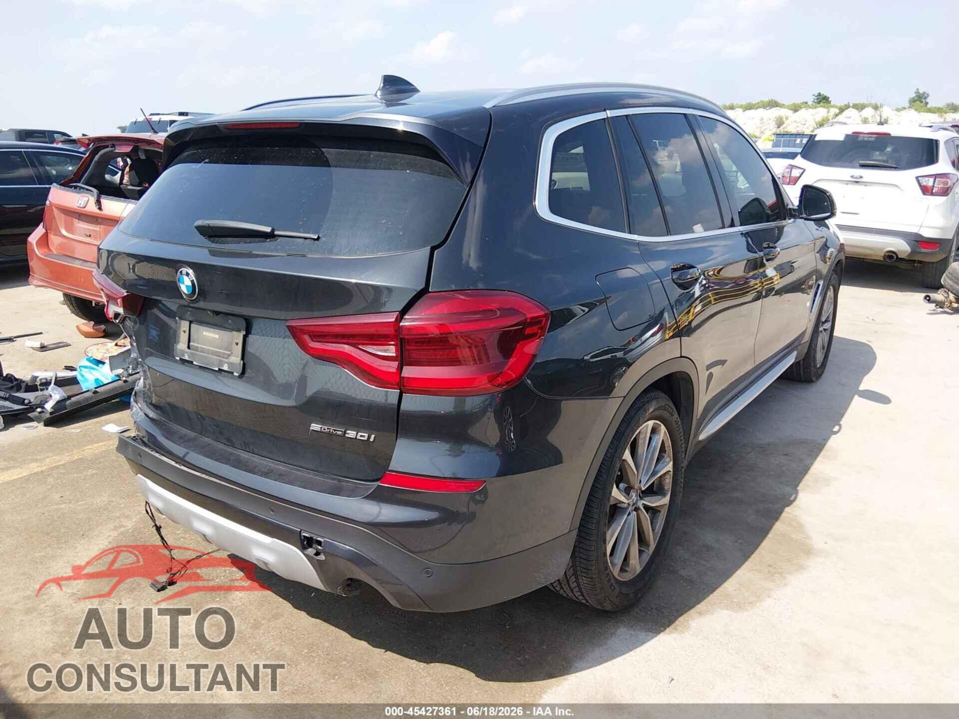 BMW X3 2019 - 5UXTR7C50KLE96889