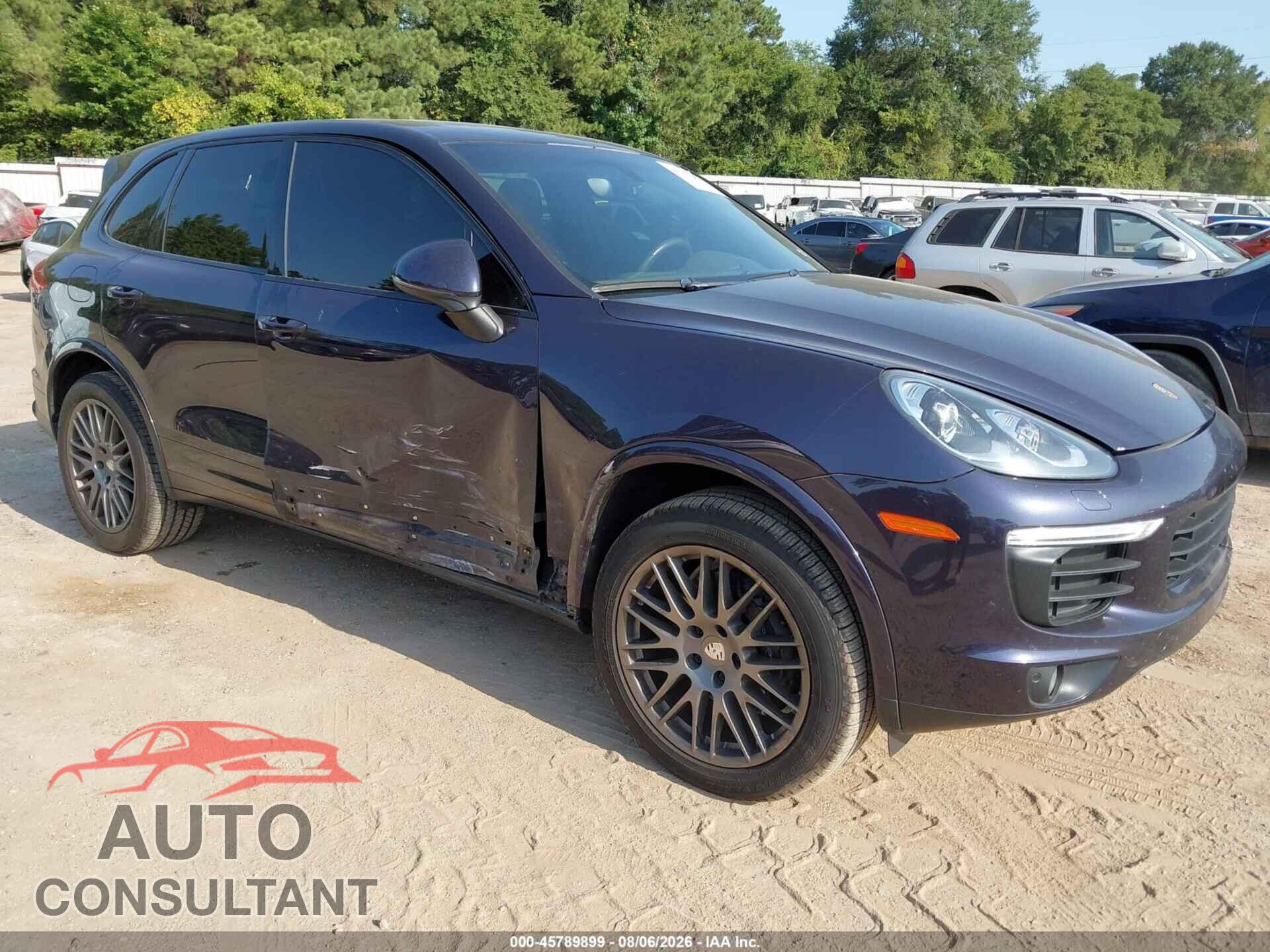 PORSCHE CAYENNE 2017 - WP1AA2A25HKA86191