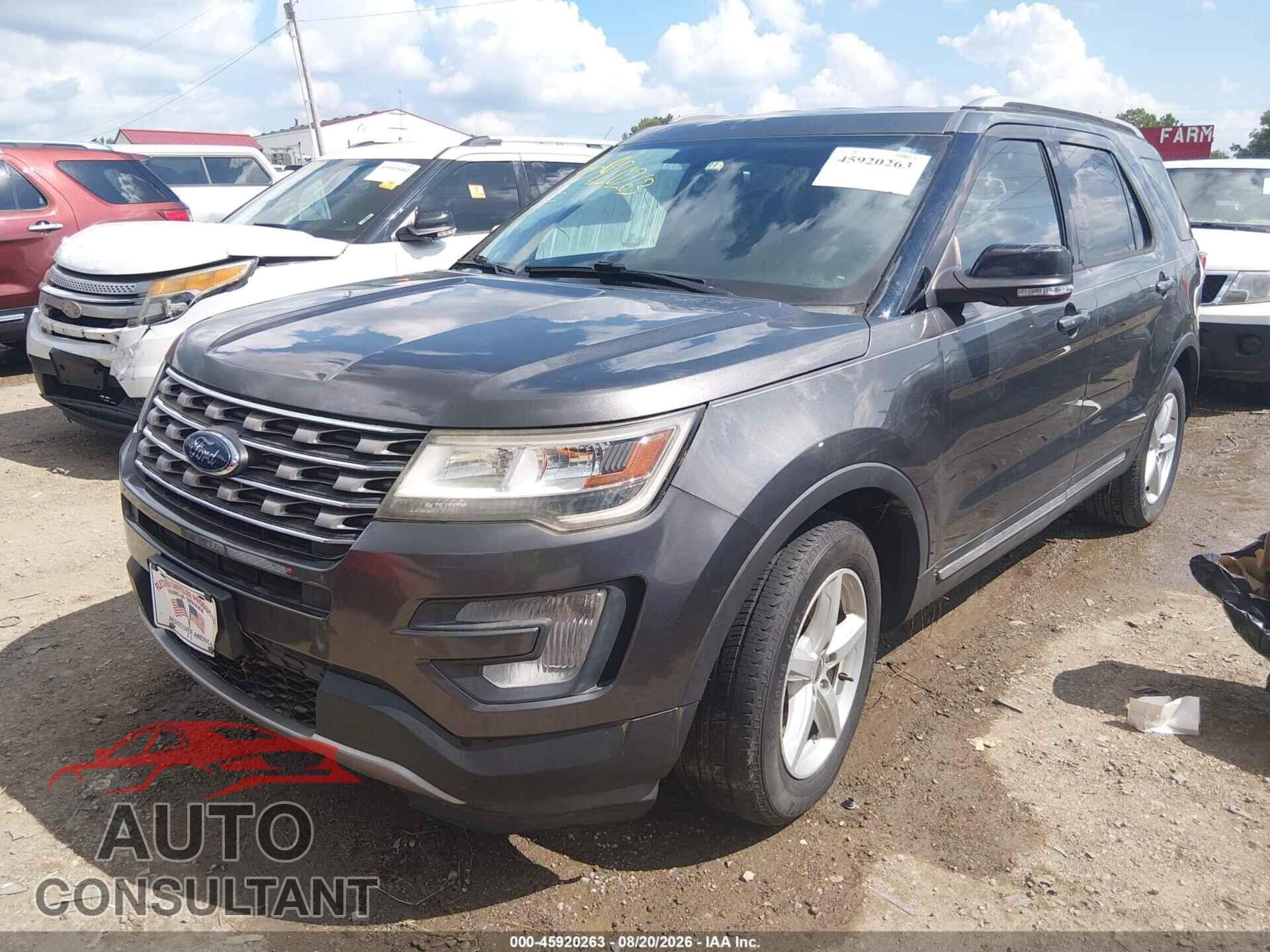 FORD EXPLORER 2017 - 1FM5K8D83HGC89016