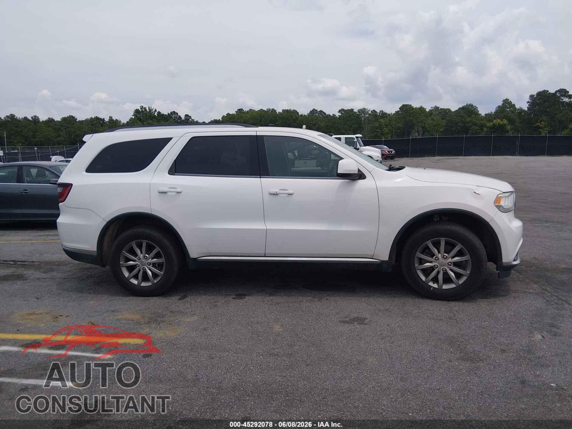 DODGE DURANGO 2017 - 1C4RDJAG2HC816957