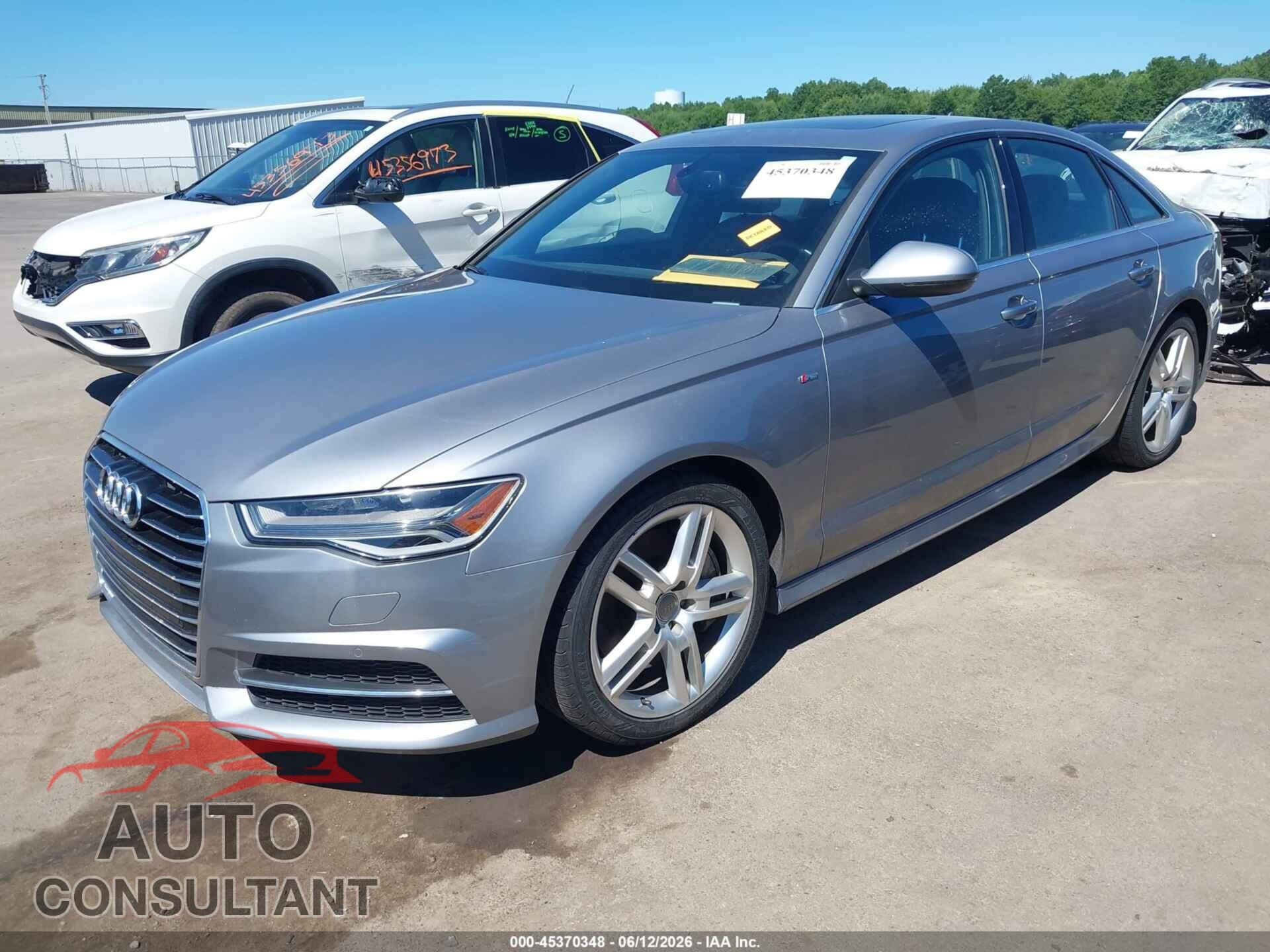 AUDI A6 2016 - WAUGFAFC0GN110657