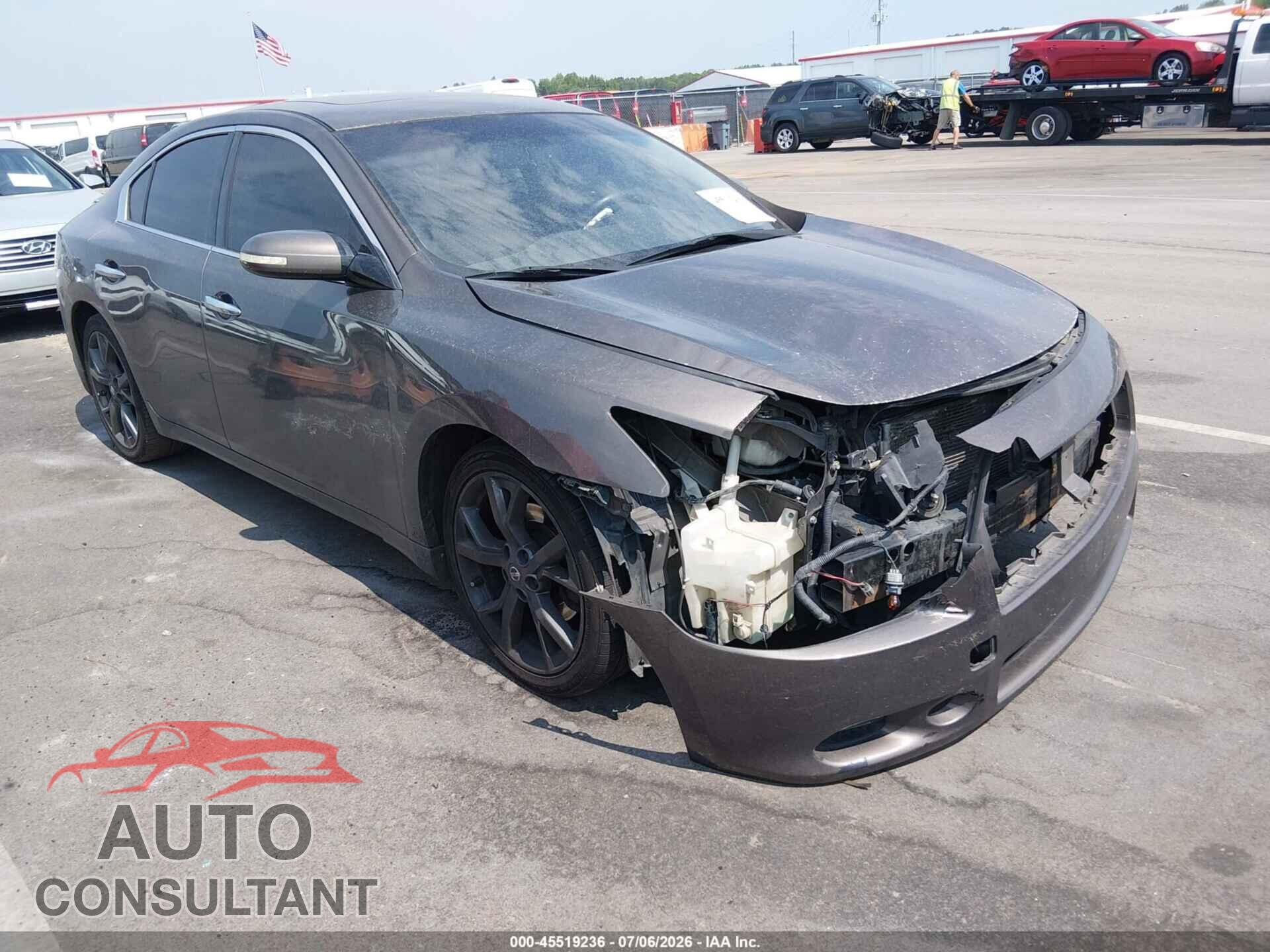NISSAN MAXIMA 2013 - 1N4AA5AP2DC811299